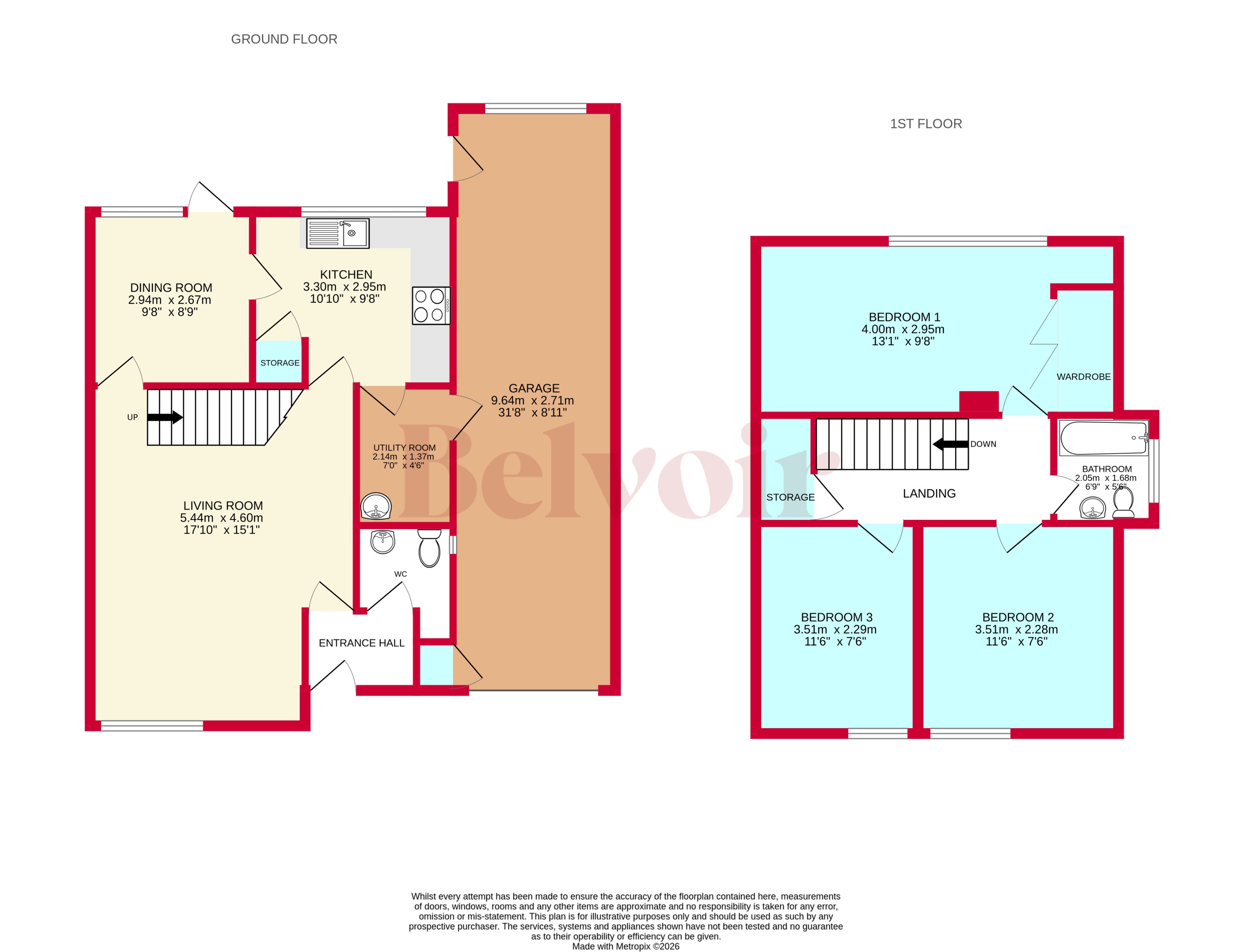 30, Woodfield Heights, Wolverhampton floorplan