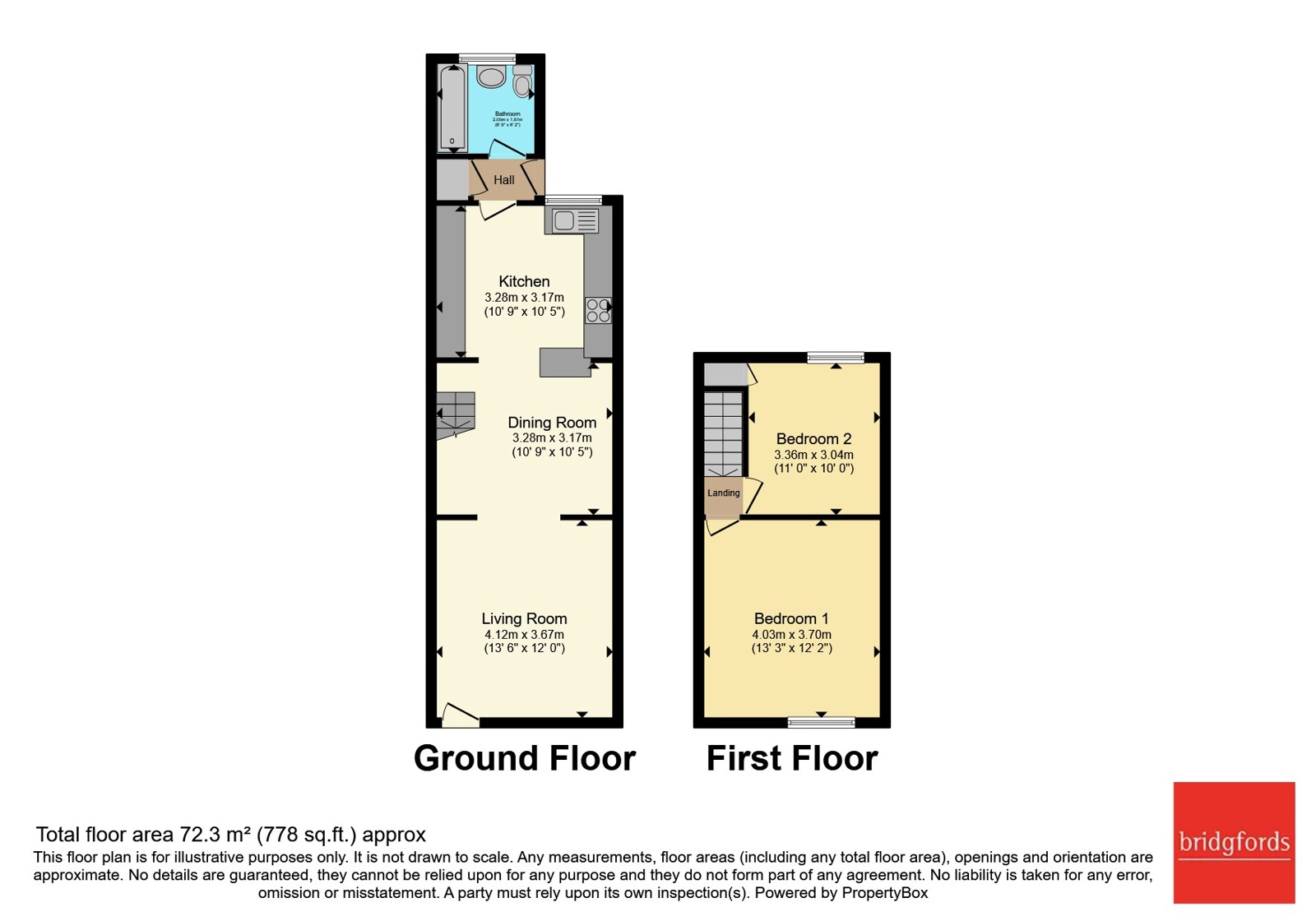 186, Common Road, Merseyside floorplan