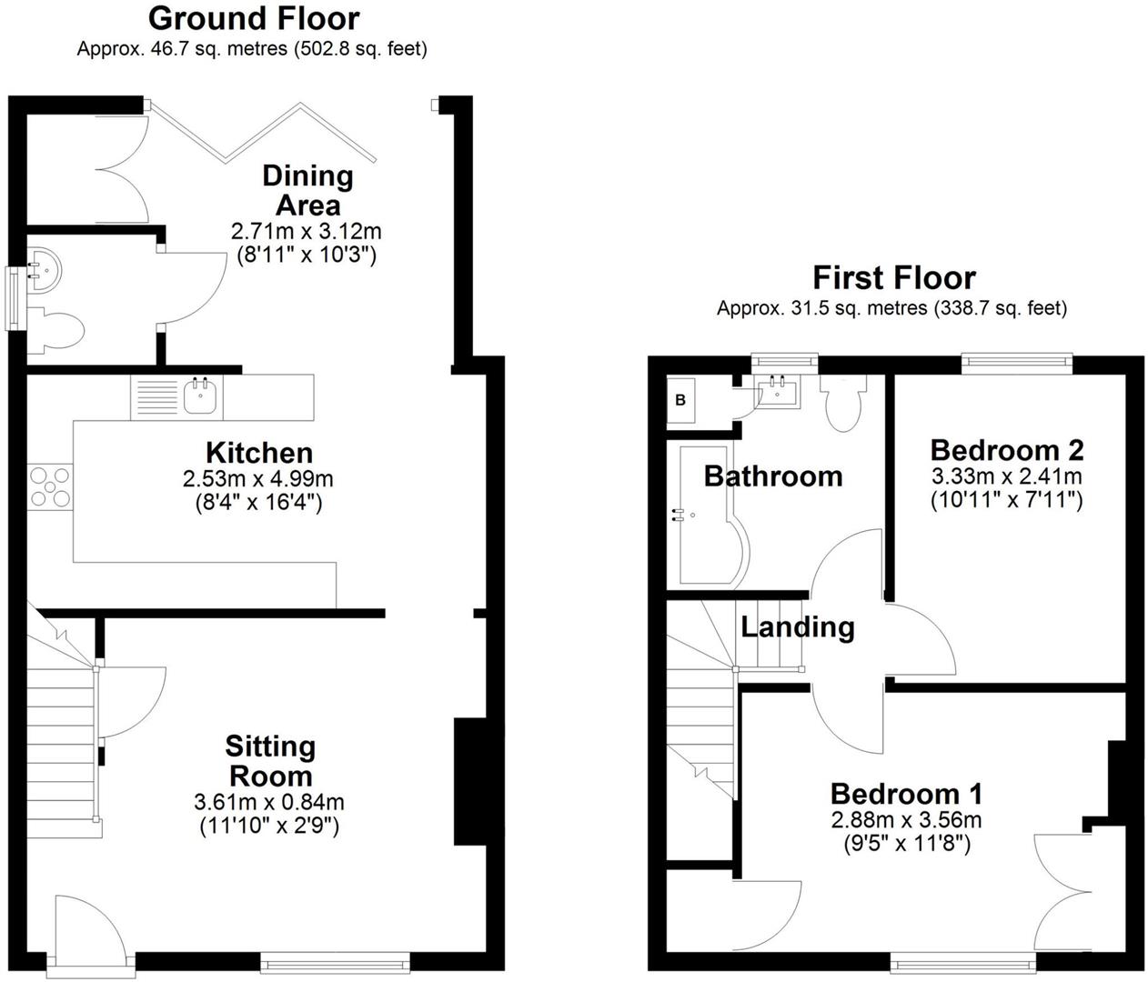 66, Exeter Road, Newmarket floorplan