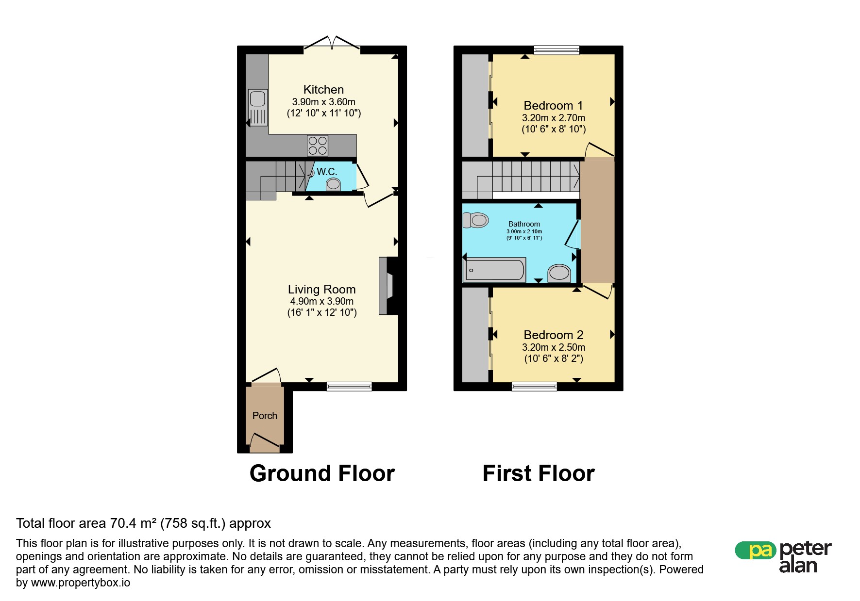 87, Powderham Drive, Cardiff floorplan