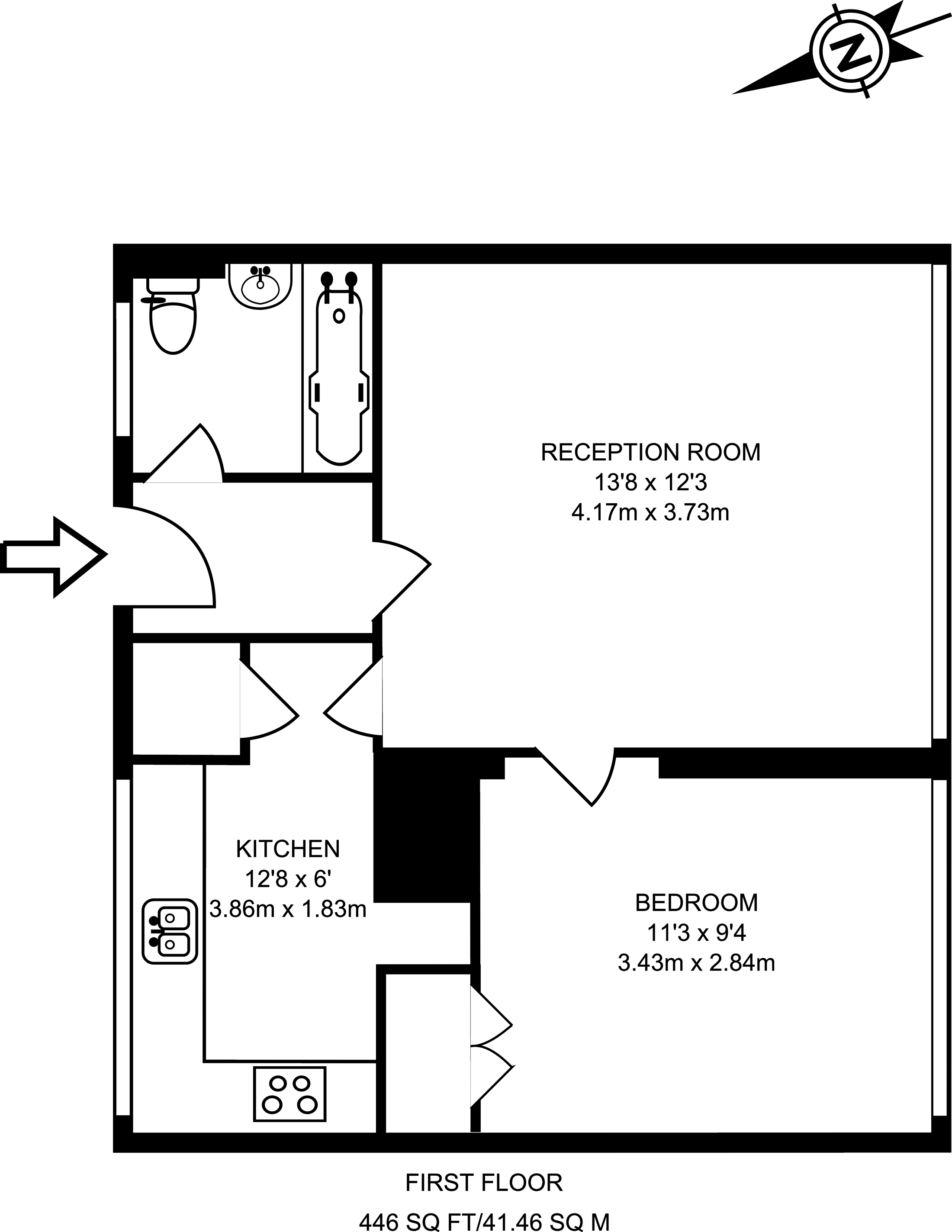 1 Bedrooms Flat to rent in Weston Street, Borough SE1