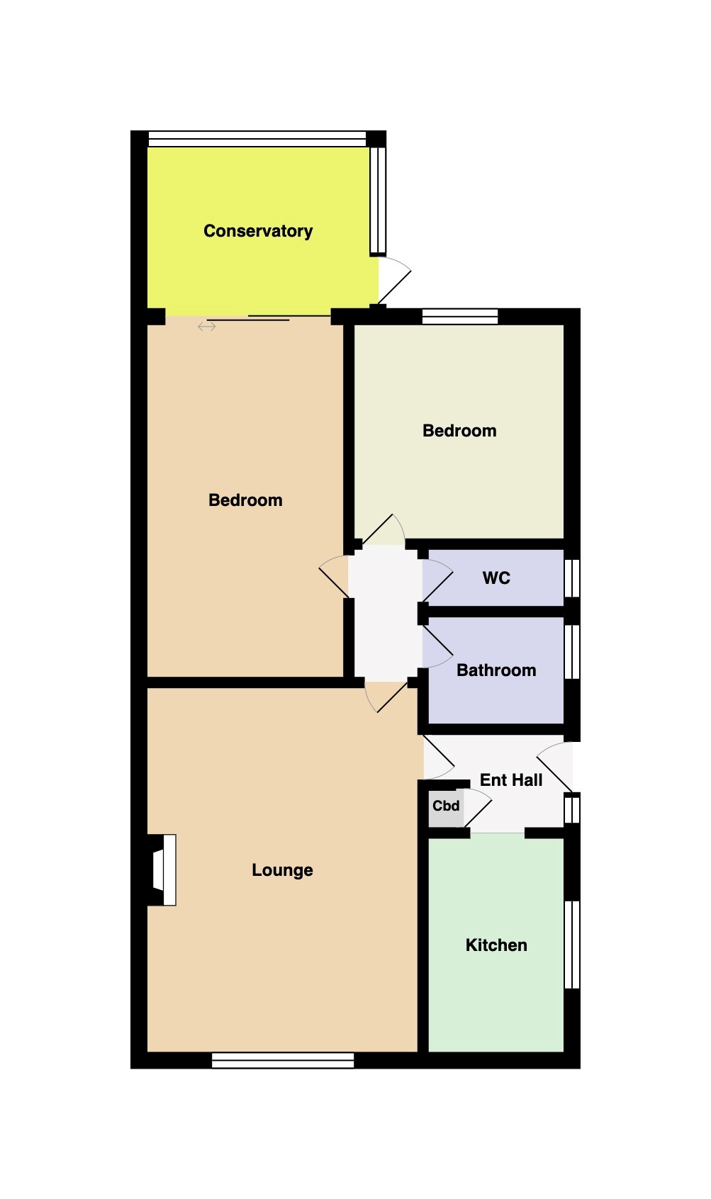 Shuttlemead, Bexley DA5, 2 bedroom semidetached bungalow for sale