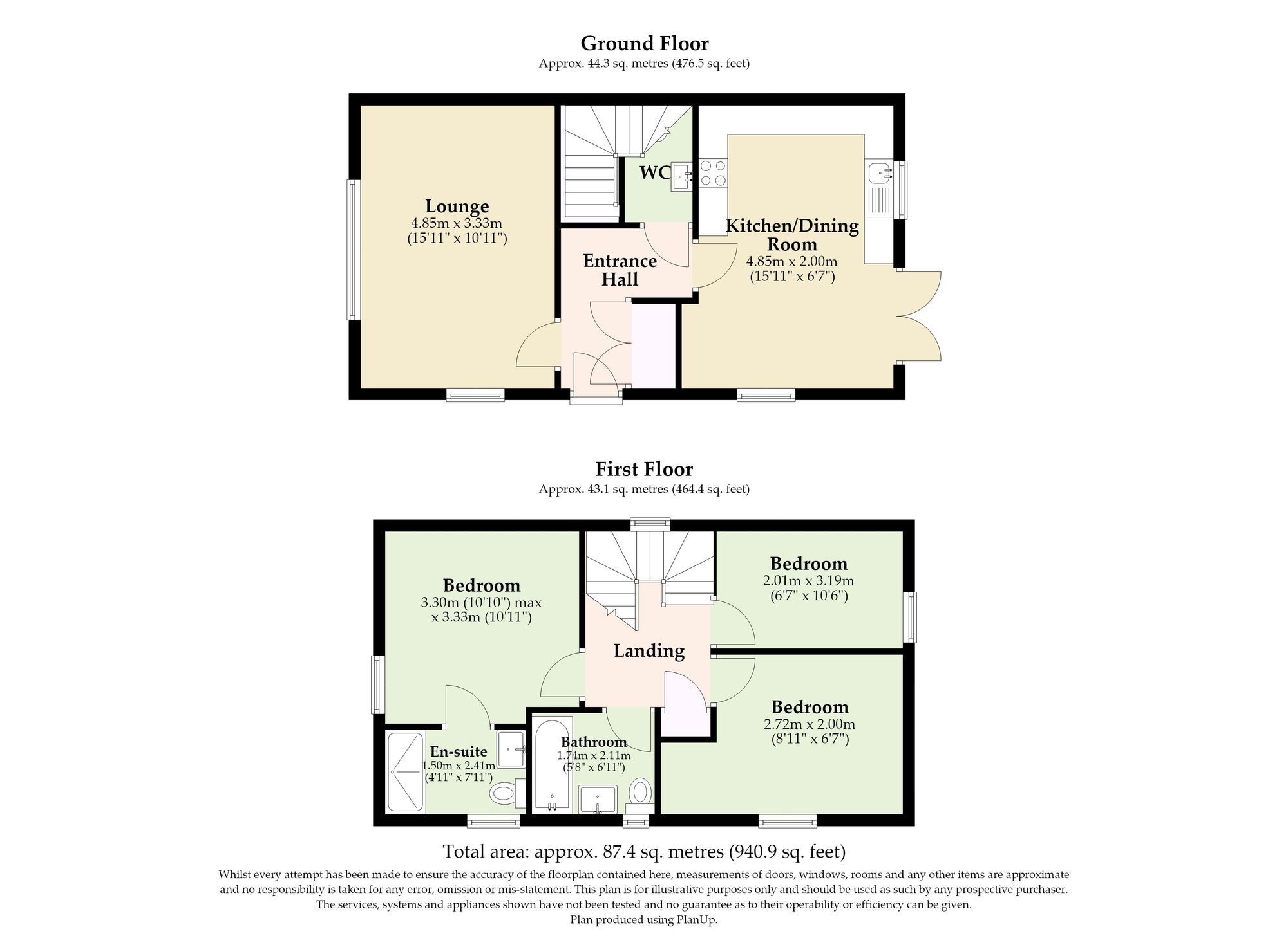 2 Gallard Way, Norwich floorplan
