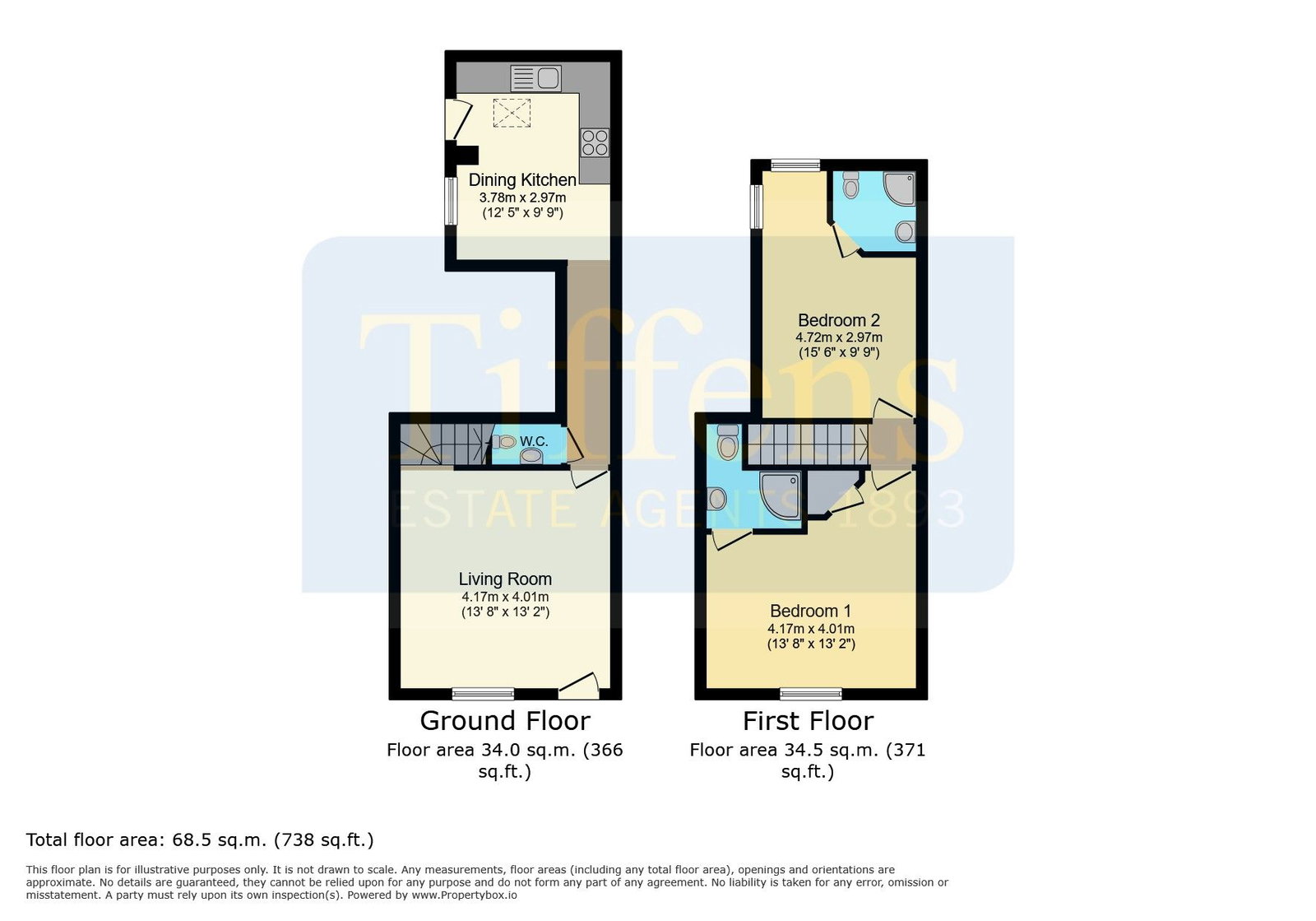 91, Denton Street, Carlisle floorplan