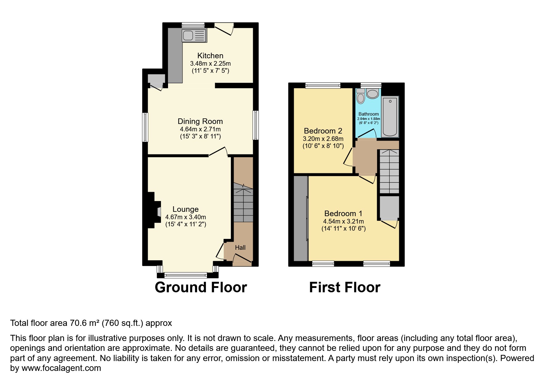 9, Grand Cross Road, Huddersfield floorplan