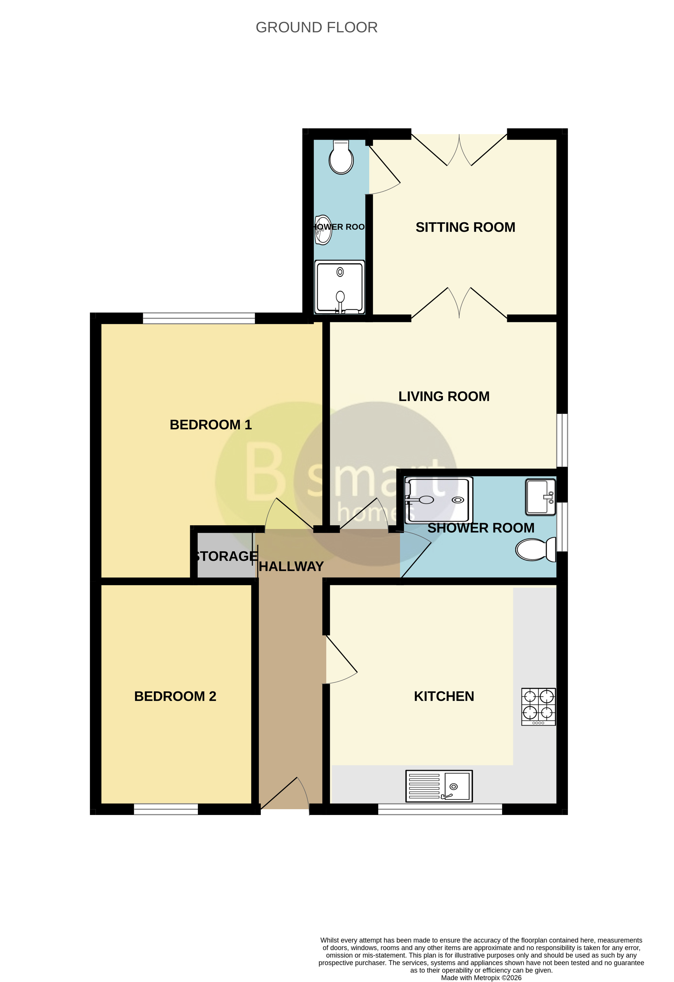 5, Lowfield Meadows, Rotherham floorplan
