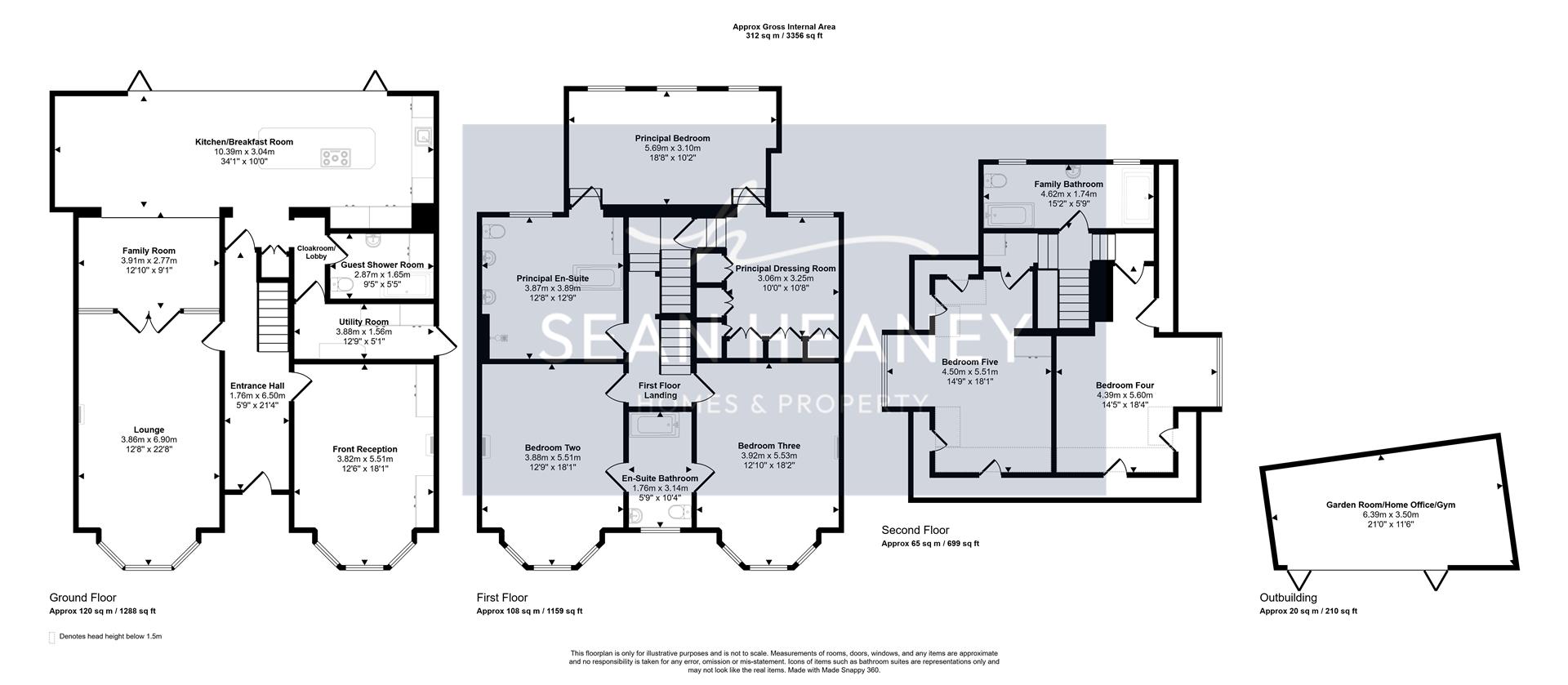 85, Hadley Road, Barnet floorplan