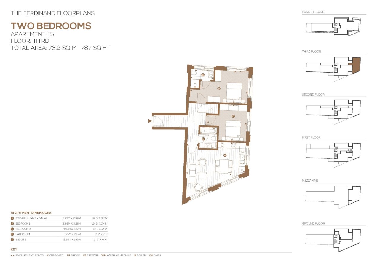Flat 15,, Piano Studios, Chalk Farm floorplan