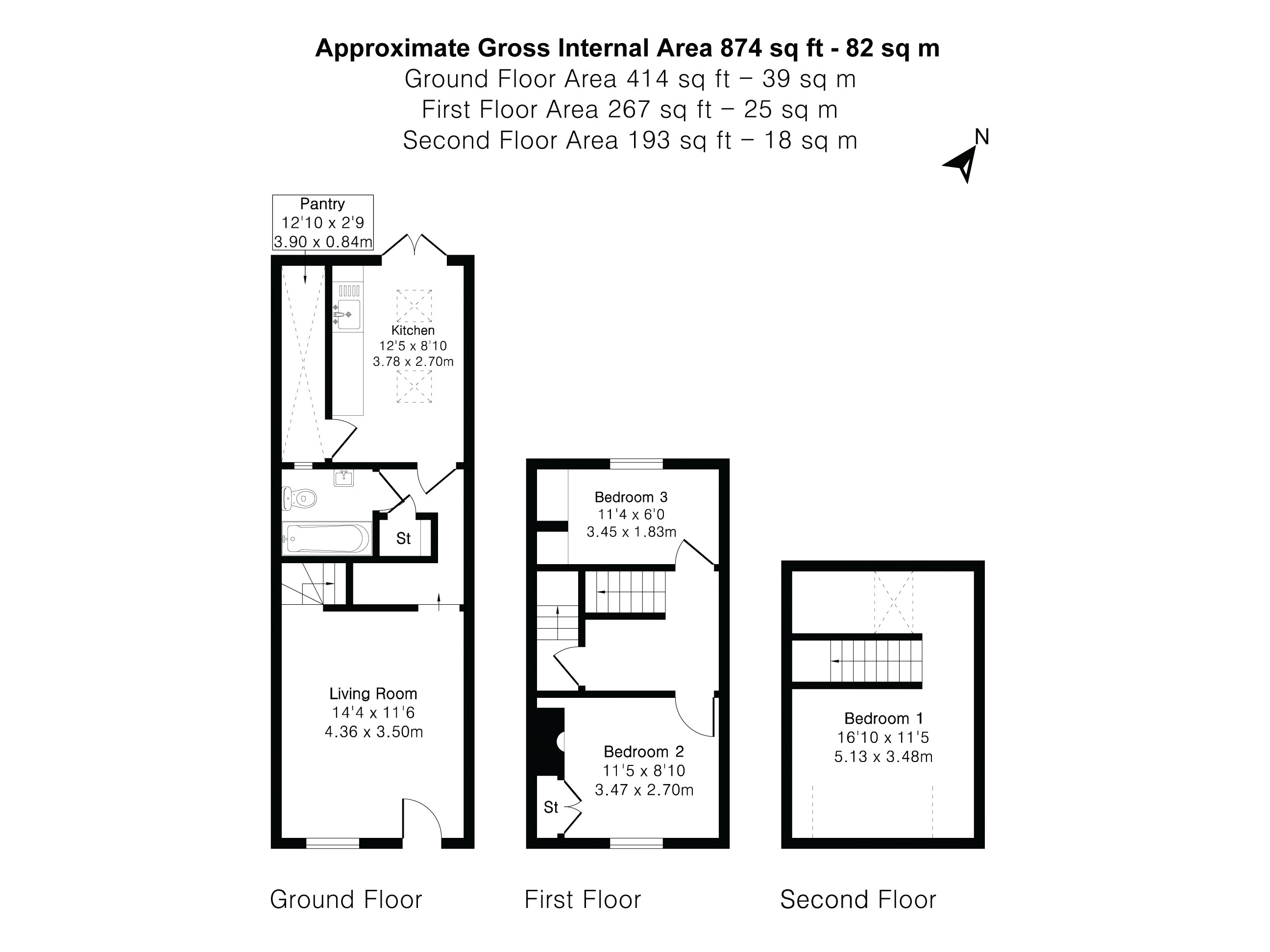 91, Charles Street, Oxfordshire floorplan