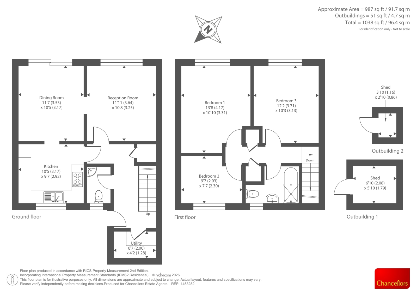60, Greenfields, Herefordshire, County floorplan