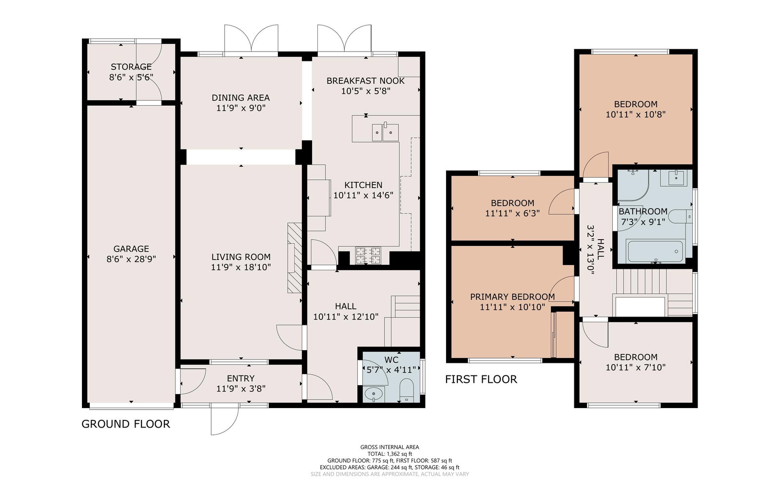 8,Fairhaven, Chapel Road, Swansea floorplan
