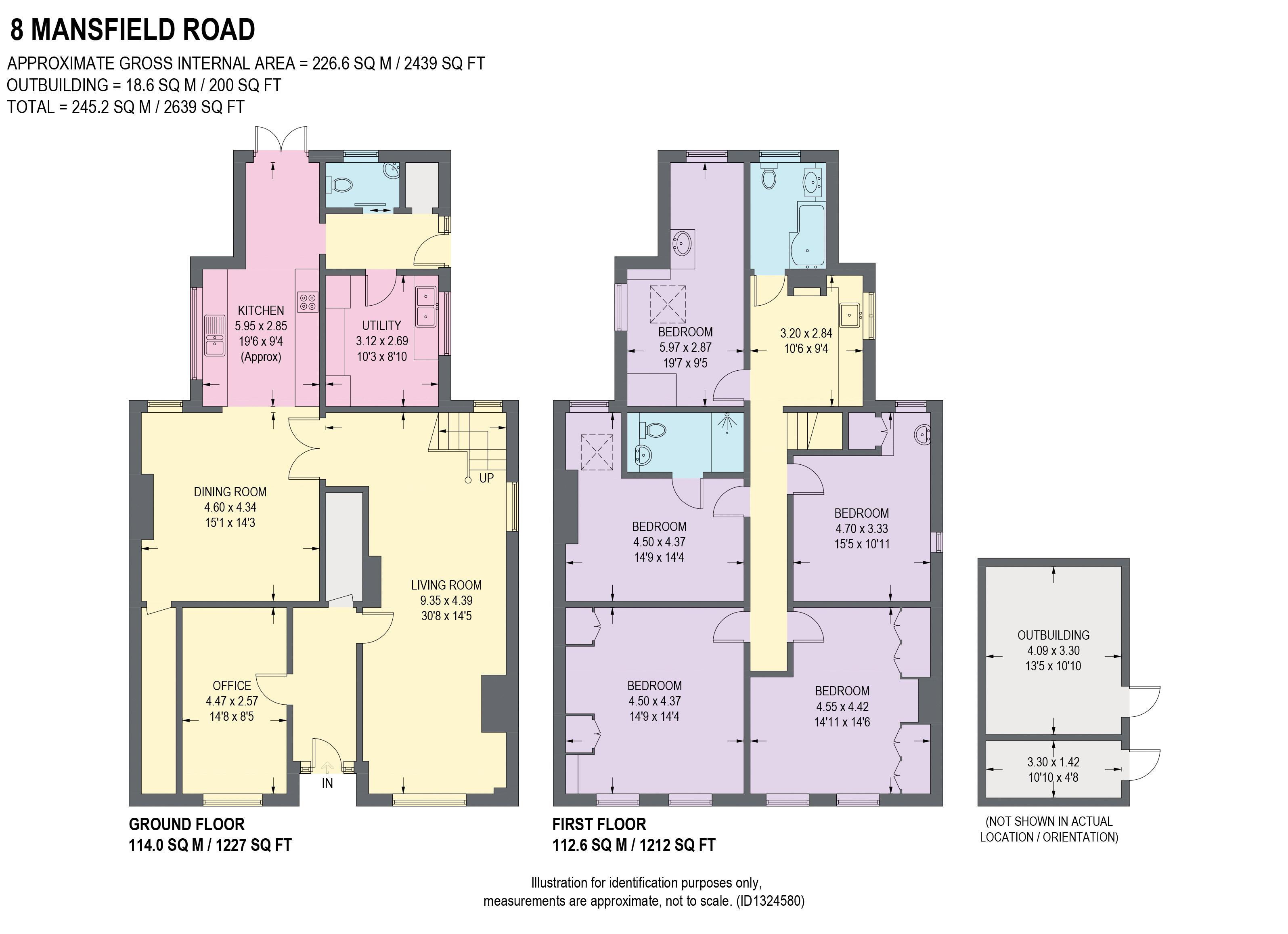 8, Mansfield Road, Worksop floorplan