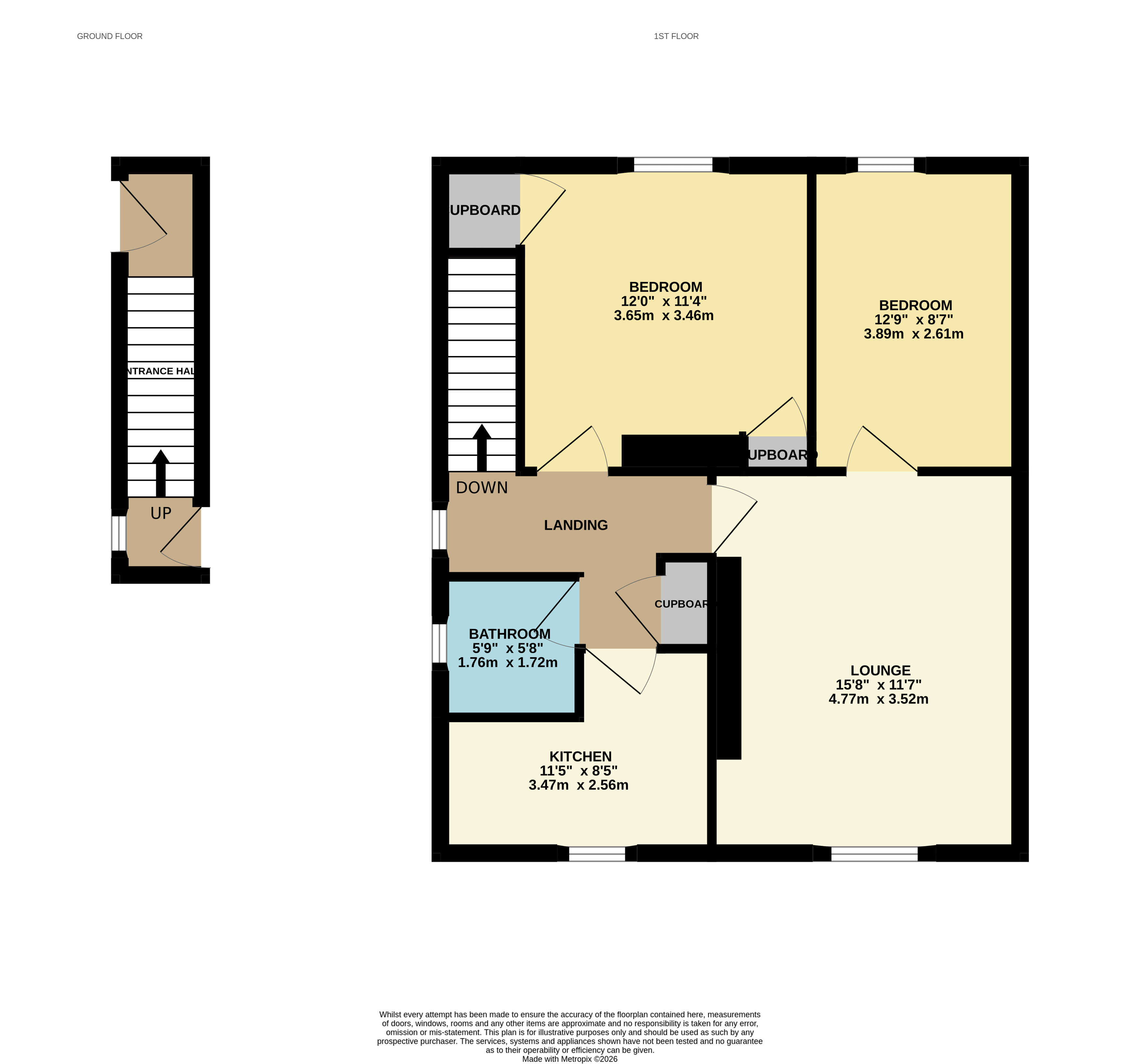 71, Kirke Park, Leven floorplan