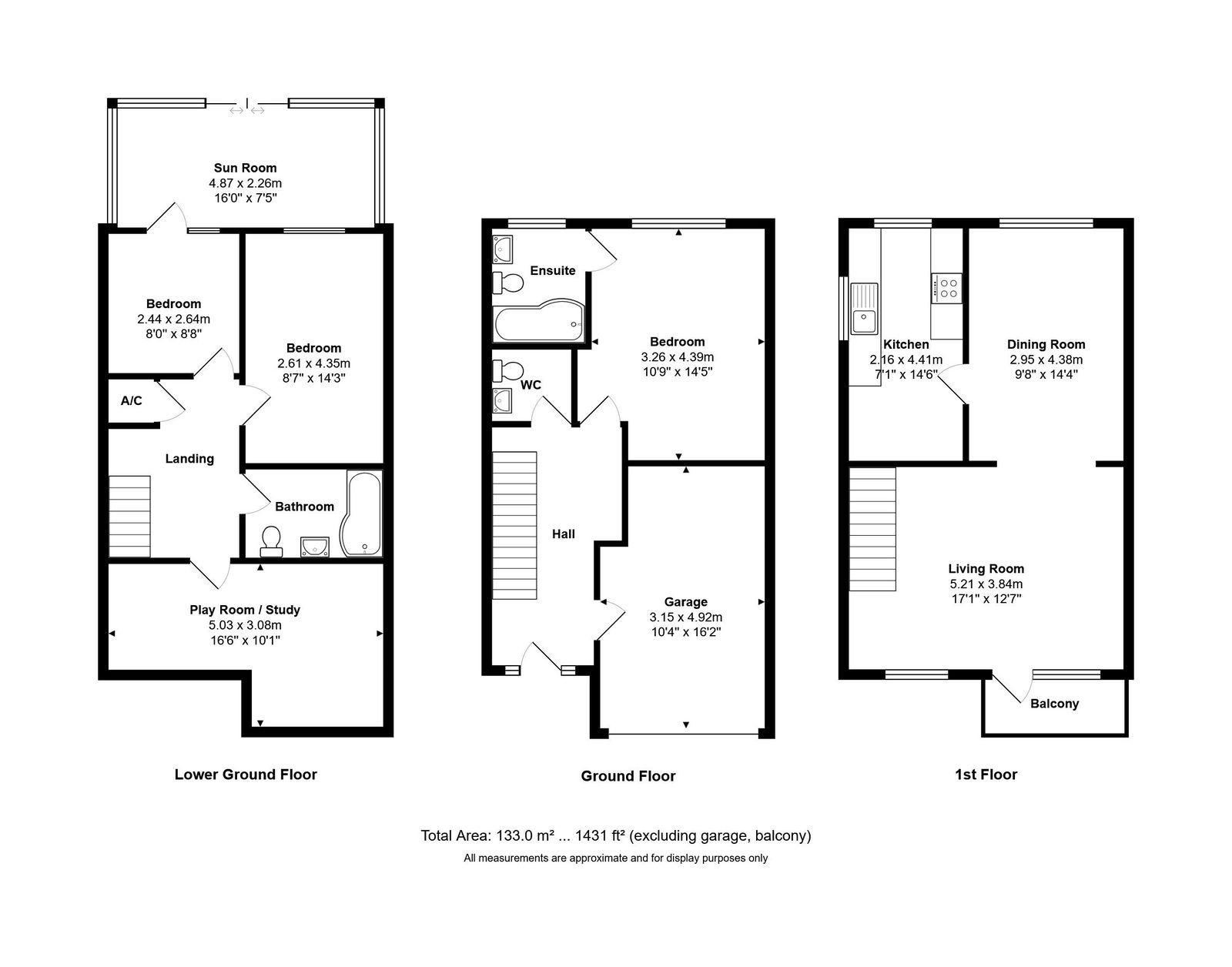 16, St. Ives Gardens, Bournemouth floorplan