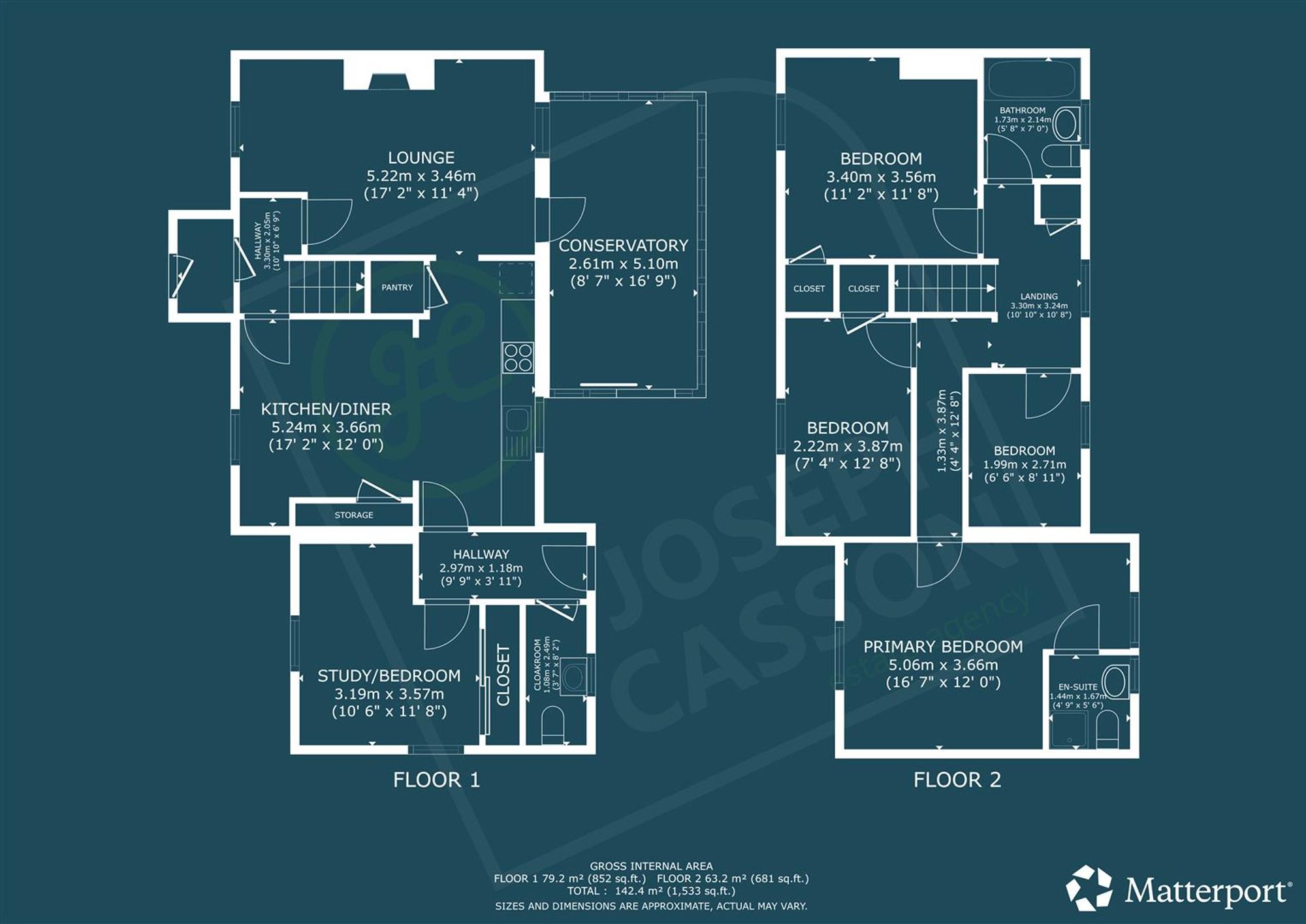 12, Northfields Close, Bridgwater floorplan
