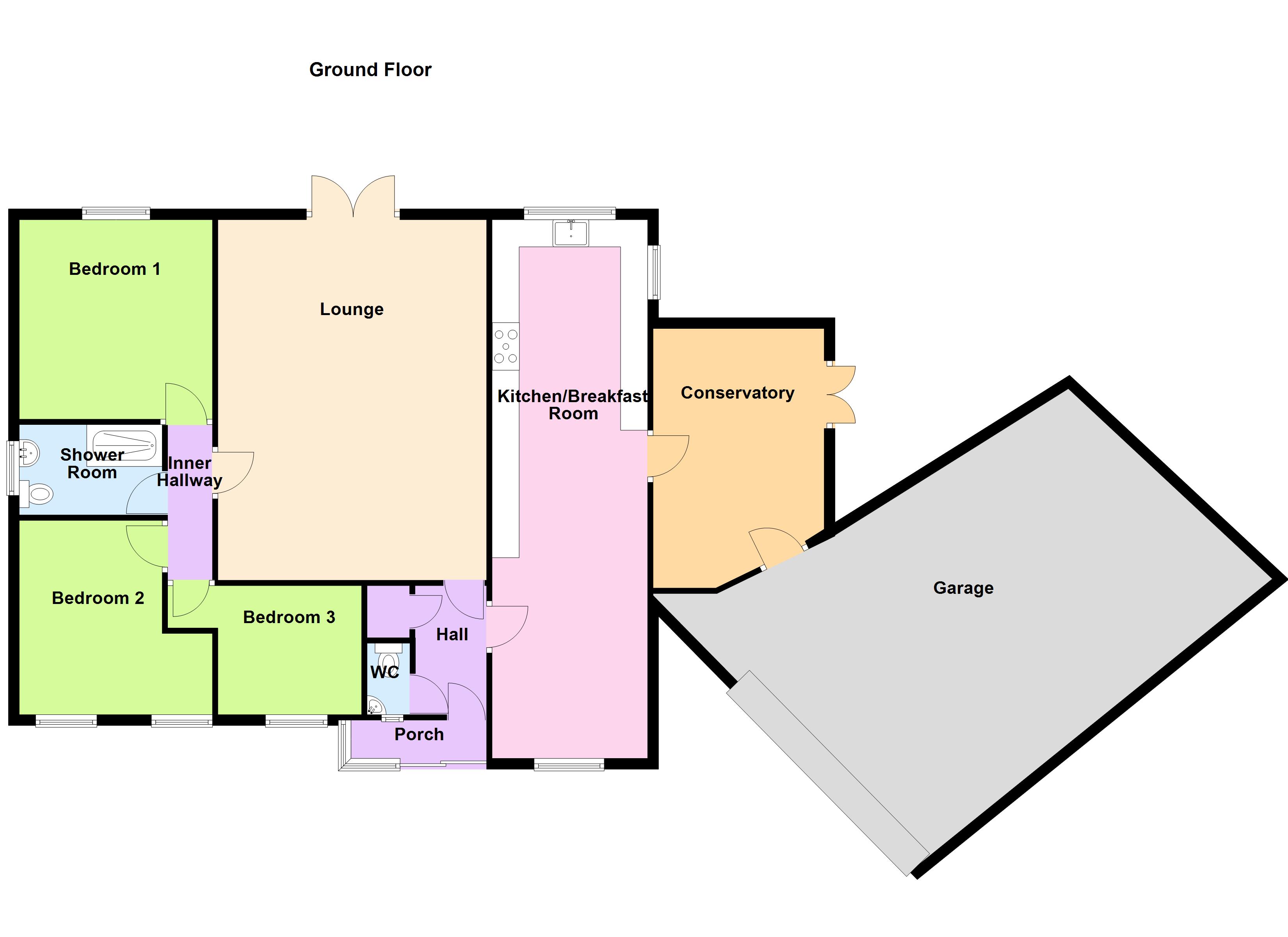 10, Oakwood Court, Althorne floorplan