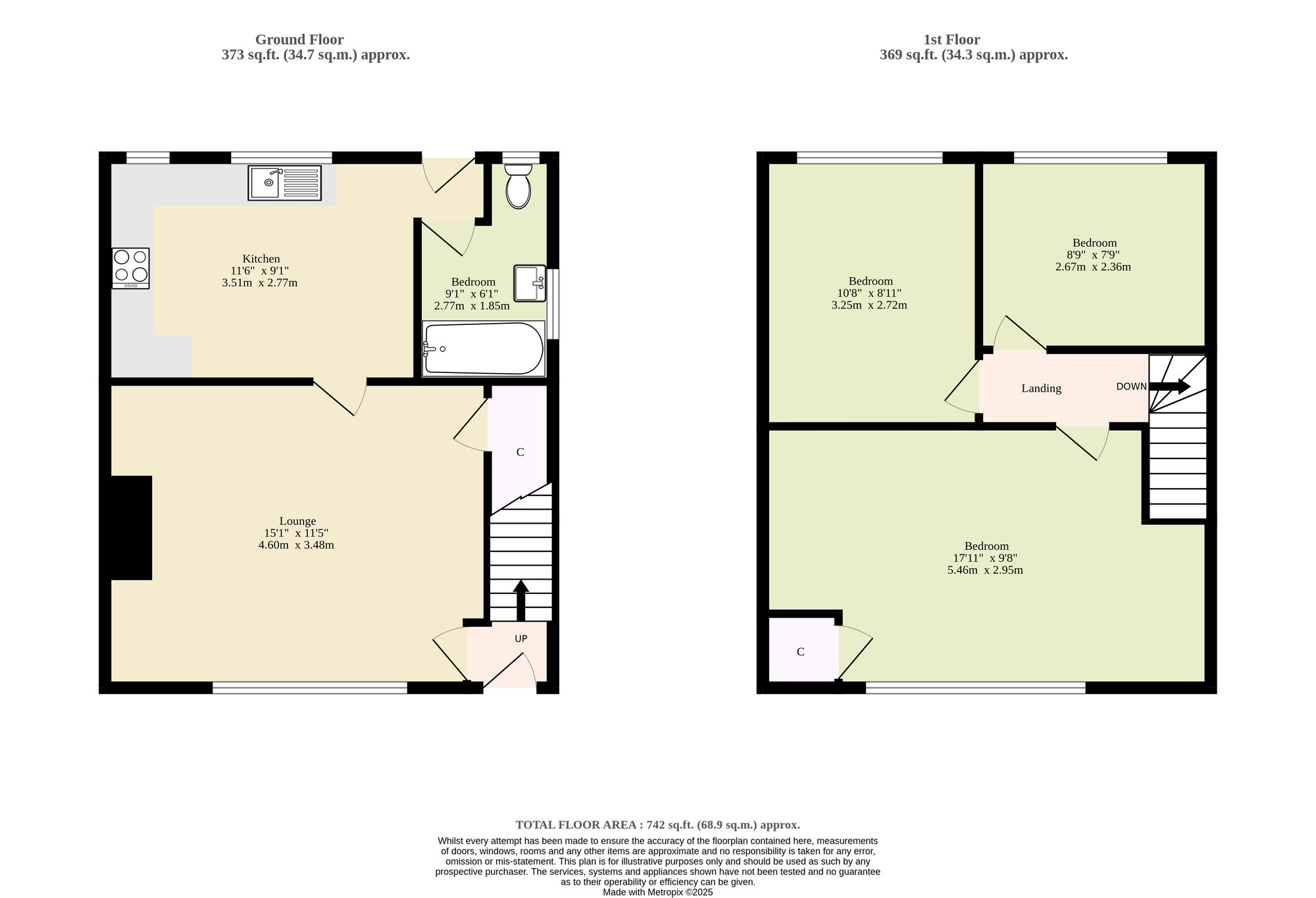 30 Pilling Park Road, Norwich floorplan
