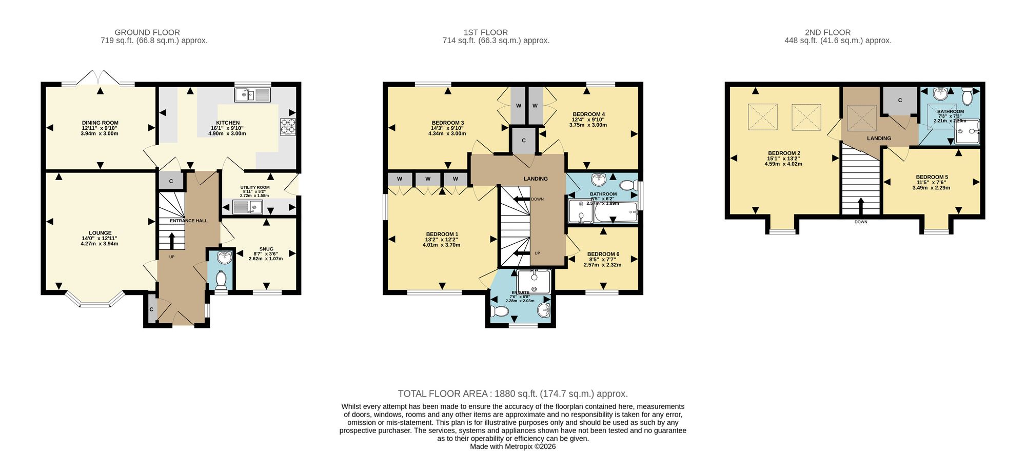 29 Rose Walk, Sittingbourne floorplan