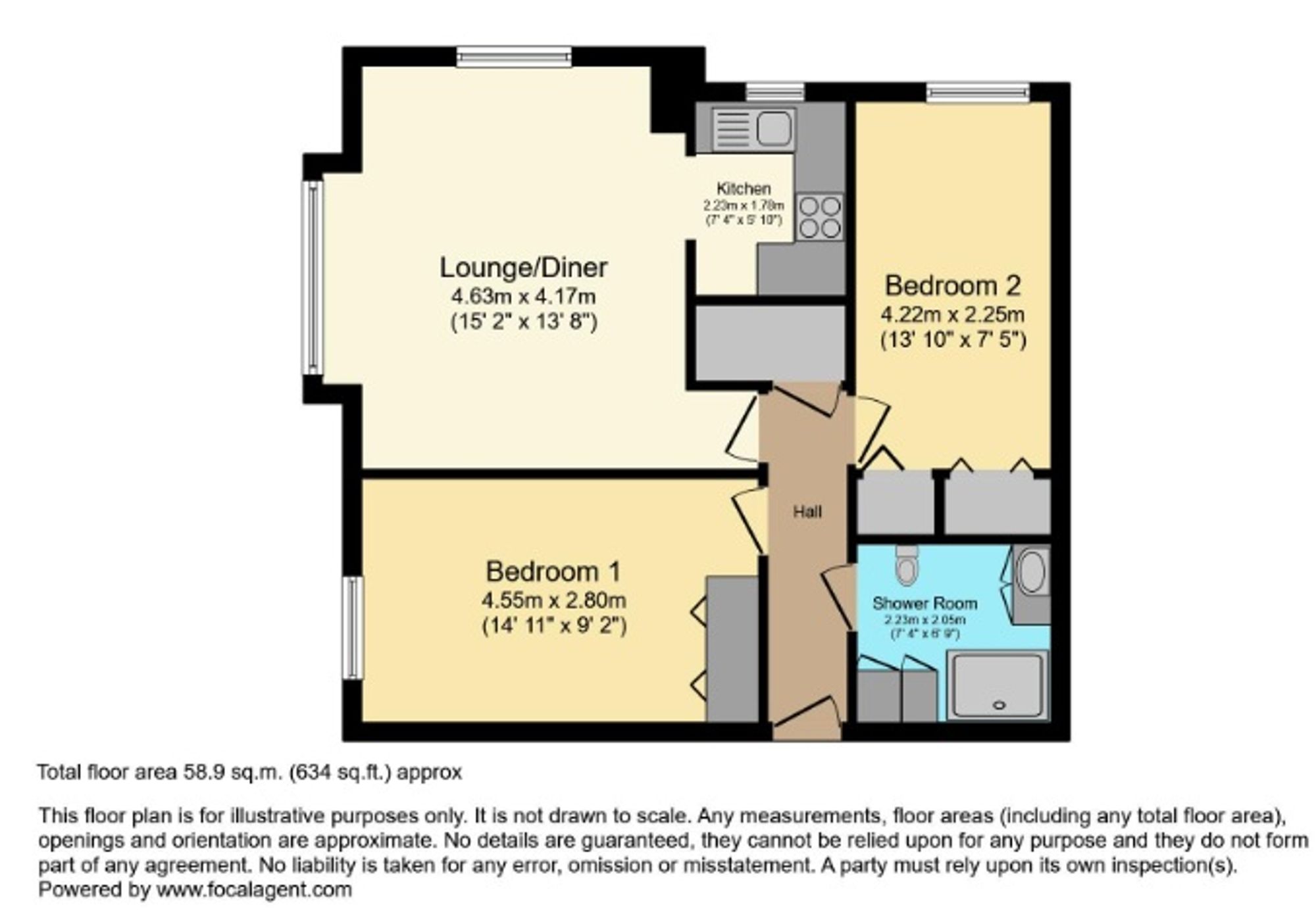 29 Penhaven Court, Newquay floorplan