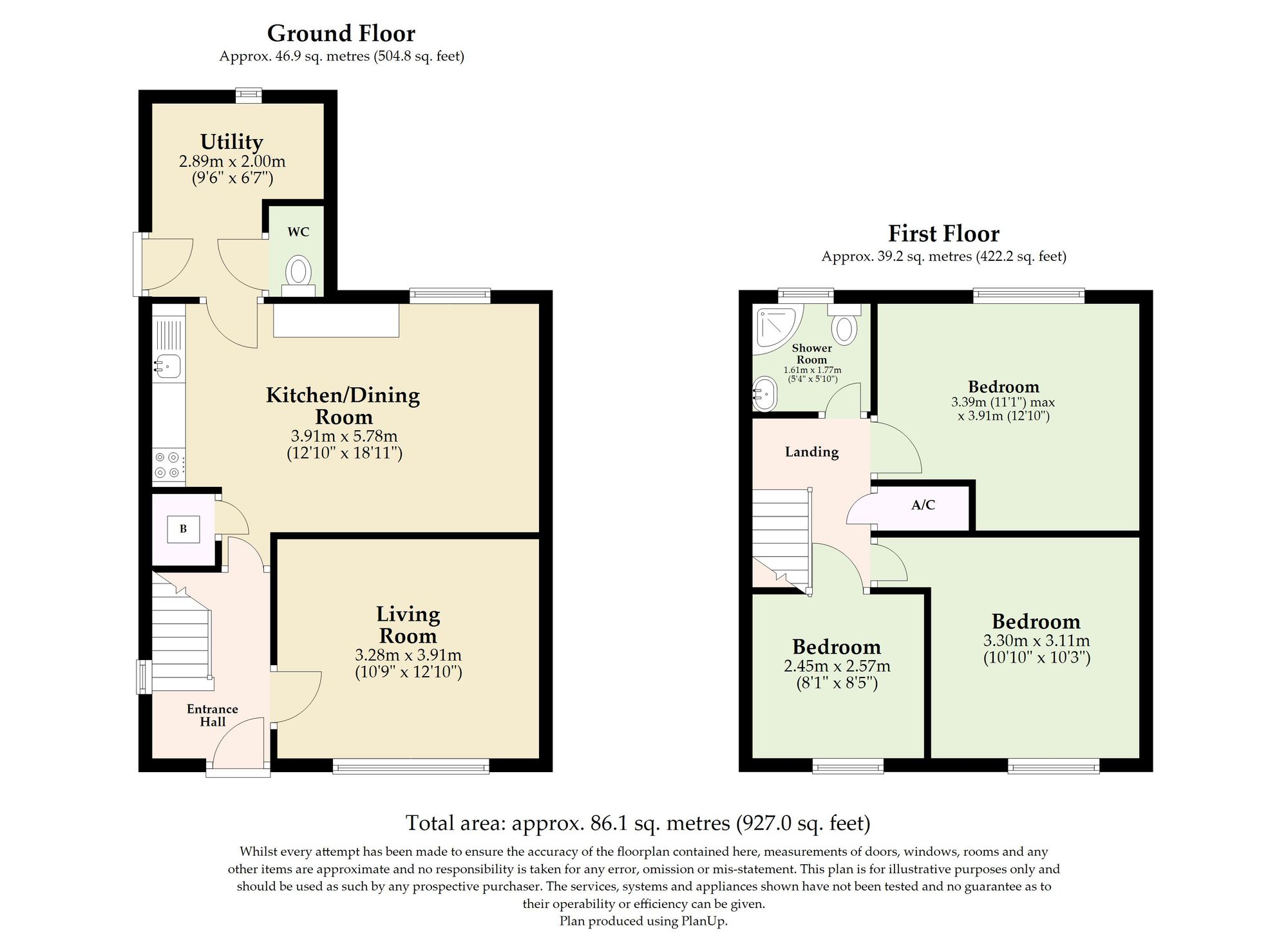 4 Laxfield Road, Eye floorplan