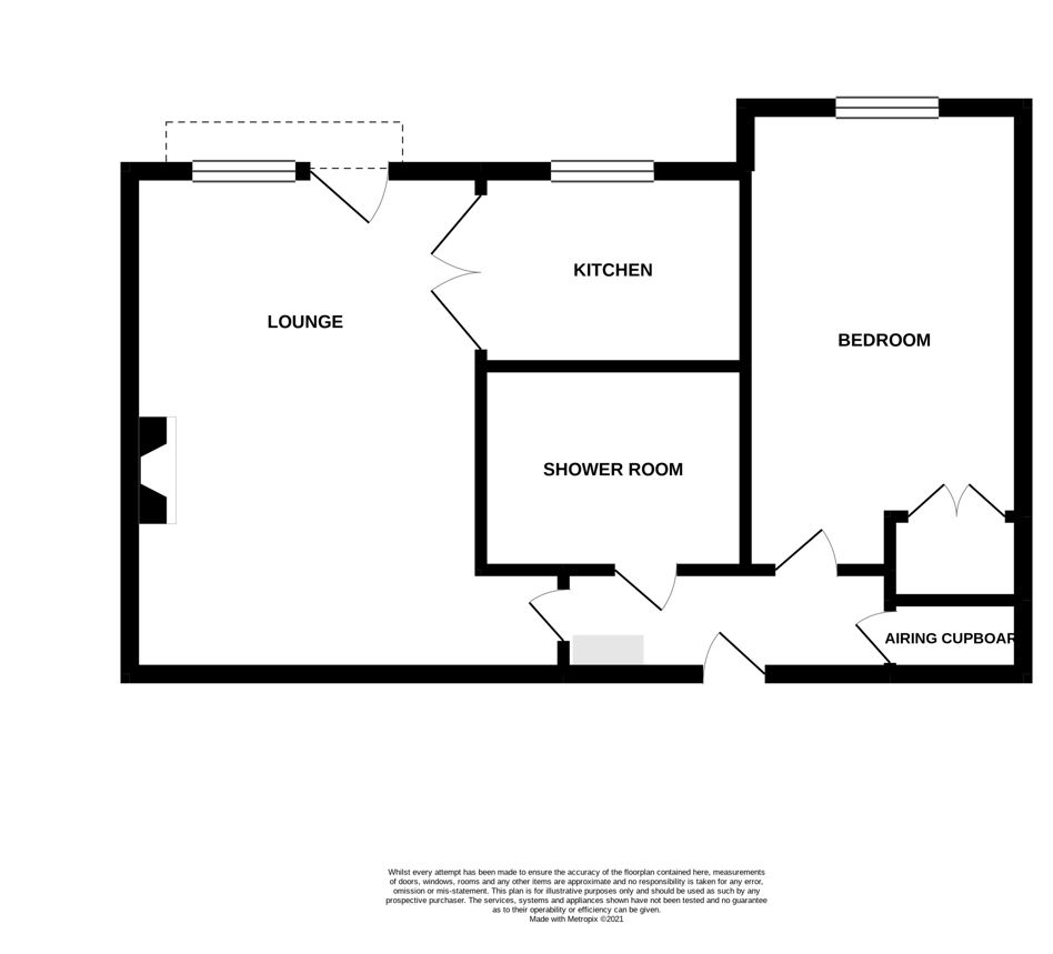 25 Carlton Court,, Blenheim Road, Minehead floorplan