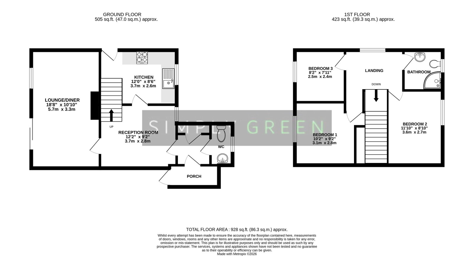 65, Sandygate Mill, Newton Abbot floorplan
