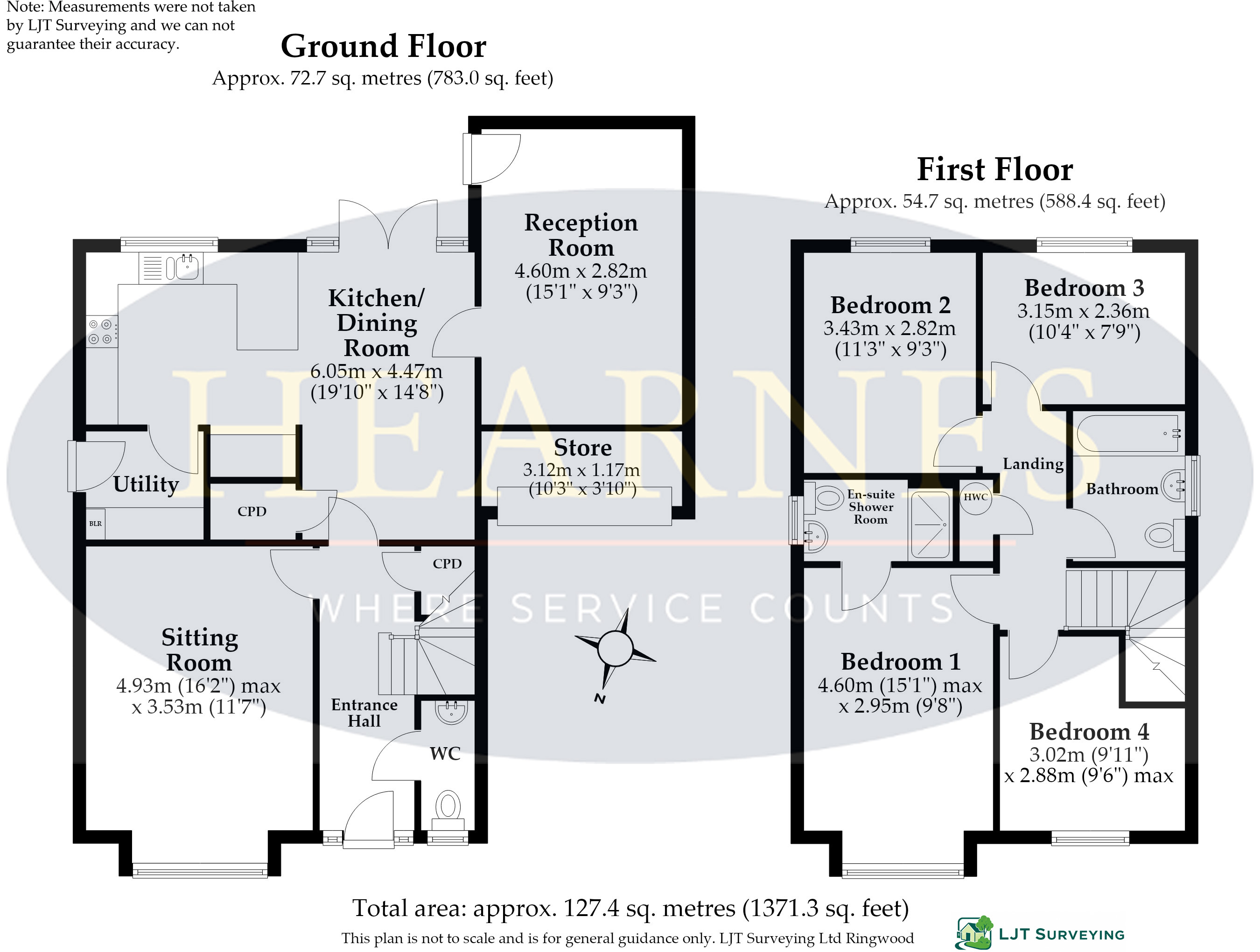 5, Victory Gardens, Corfe Mullen floorplan