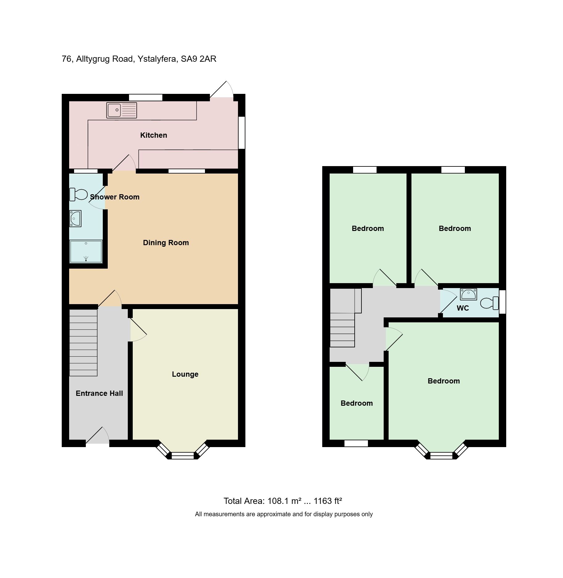 76 Alltygrug Road, Swansea floorplan