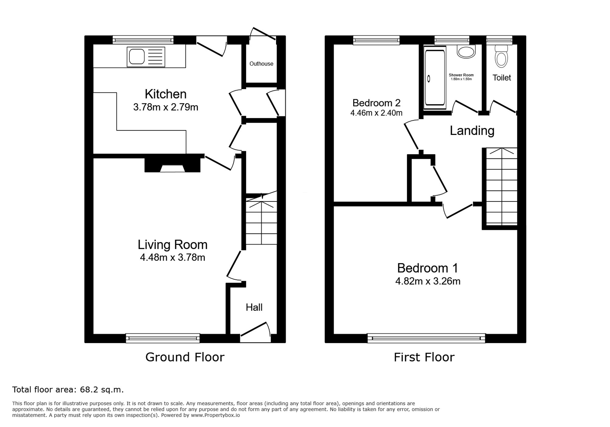 58 Tiverton Road, Stoke-On-Trent floorplan