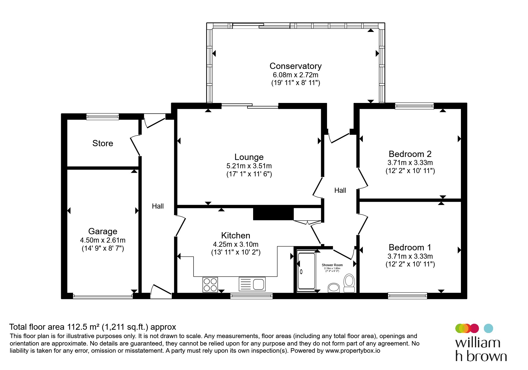 23, Strawberry Hall Lane, Newark floorplan