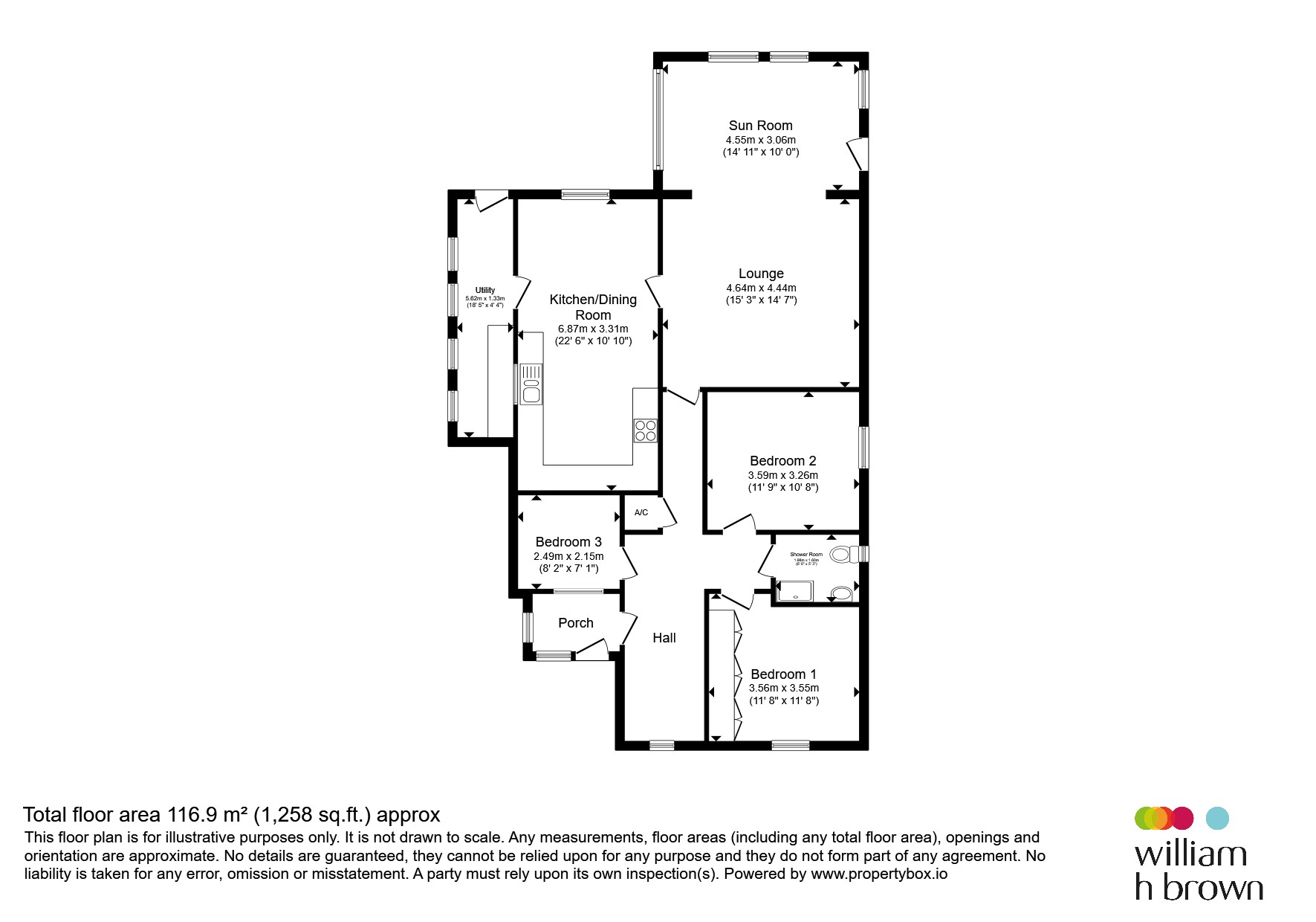 182, Smeeth Road, Wisbech floorplan