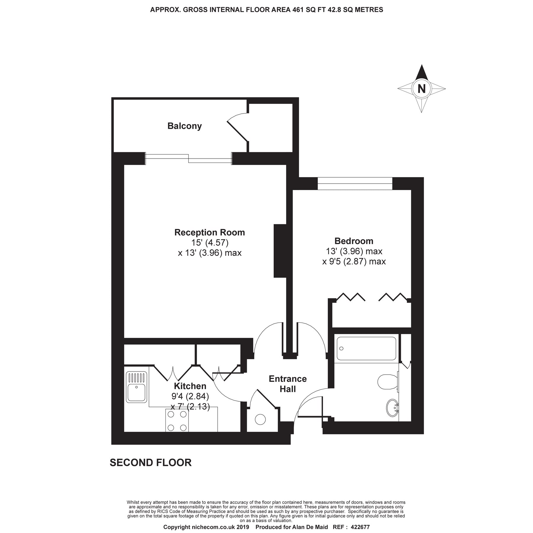 1 Bedrooms Flat for sale in Challoner Court, 224 Bromley Road, Bromley BR2