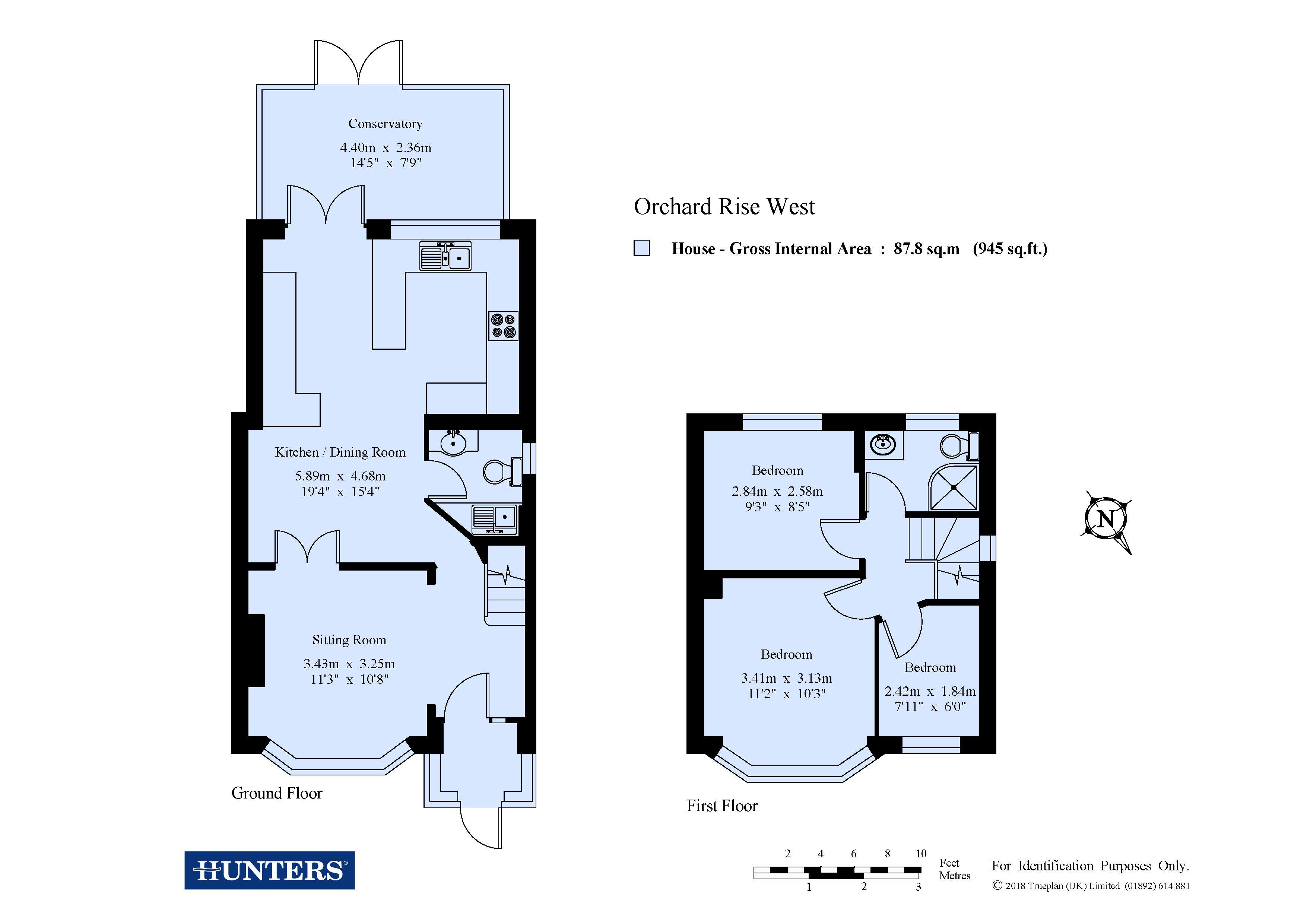 3 Bedrooms End terrace house for sale in Orchard Rise West, Sidcup, Kent DA15