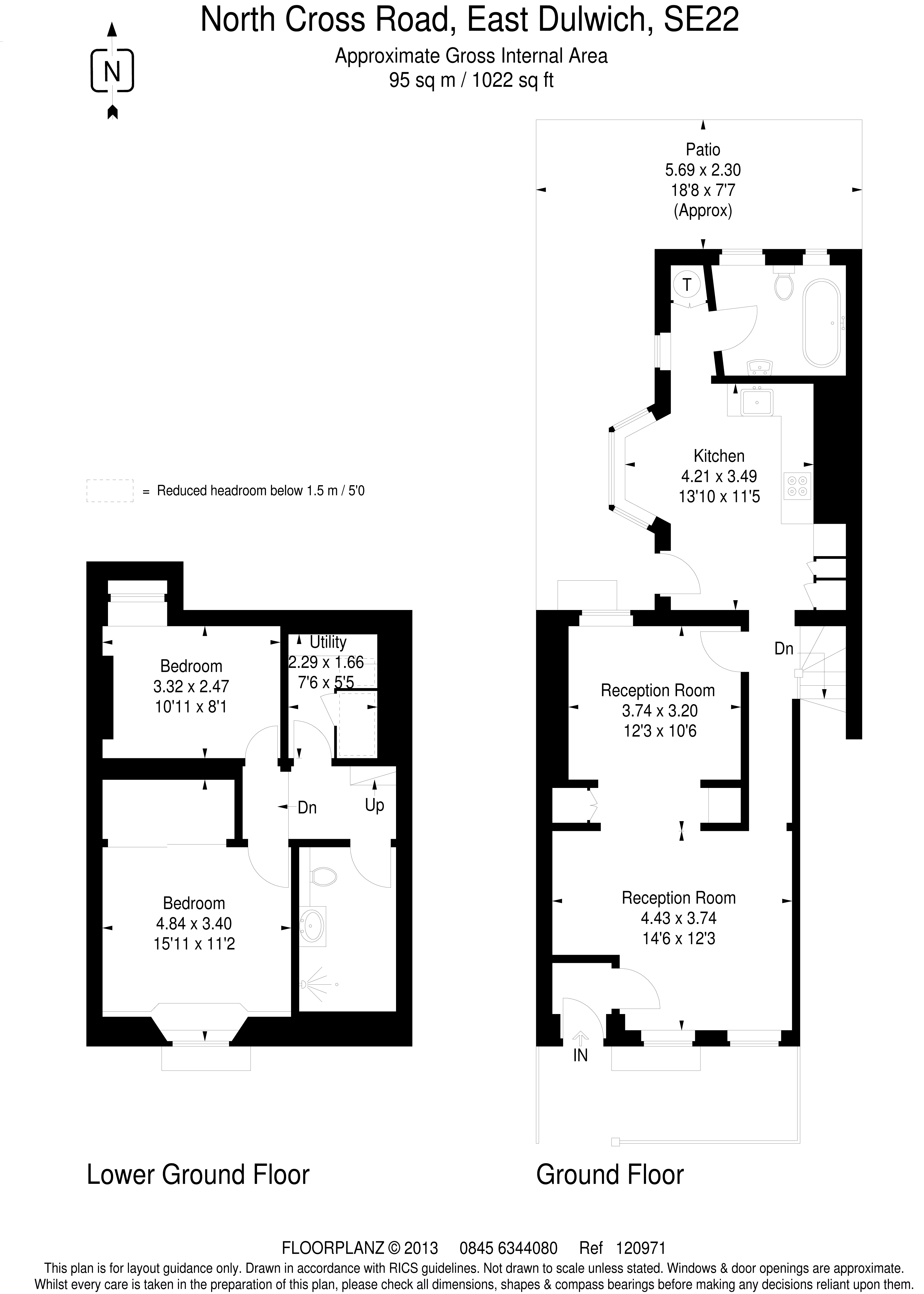 North Cross Road, East Dulwich, London SE22, 2 bedroom flat for sale ...