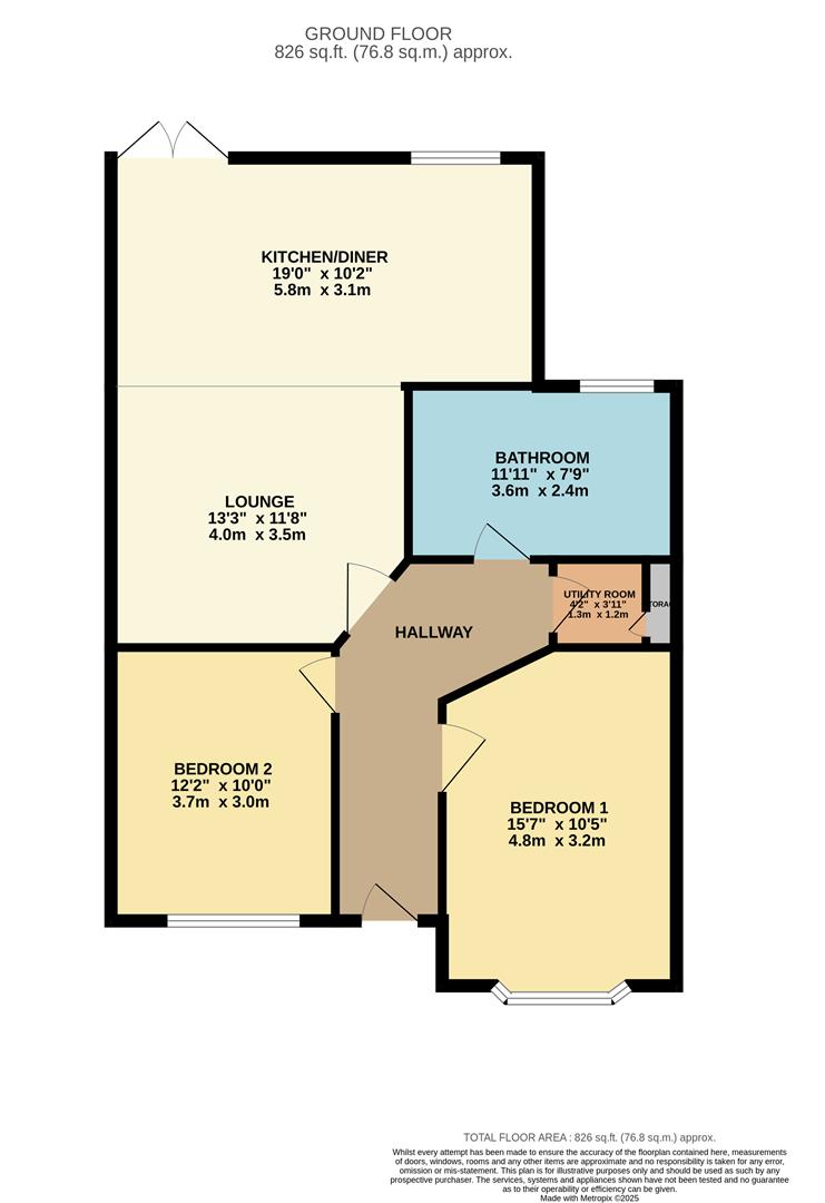 49, Broadlands Avenue, Hockley floorplan