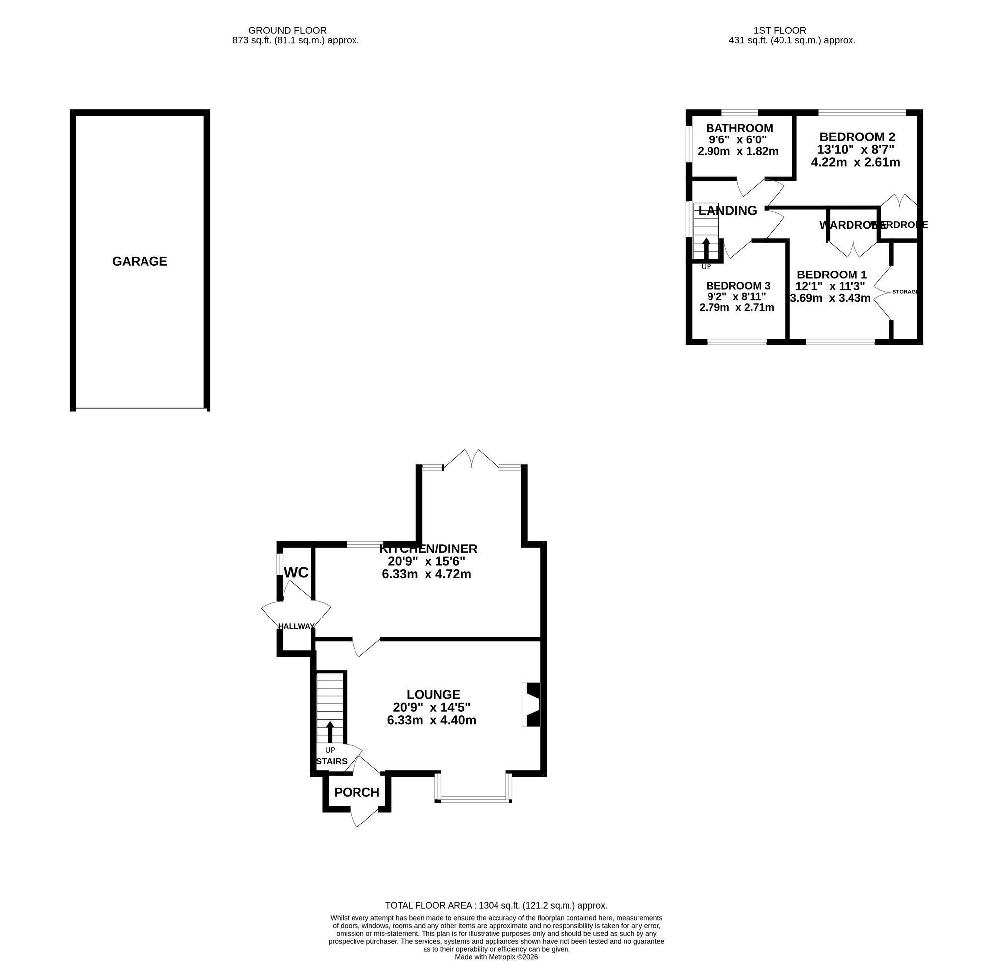 25 Theodore Road, Stoke-On-Trent floorplan