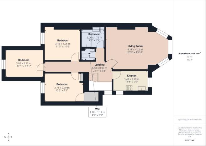 10A, Kenton Avenue, Harrow floorplan