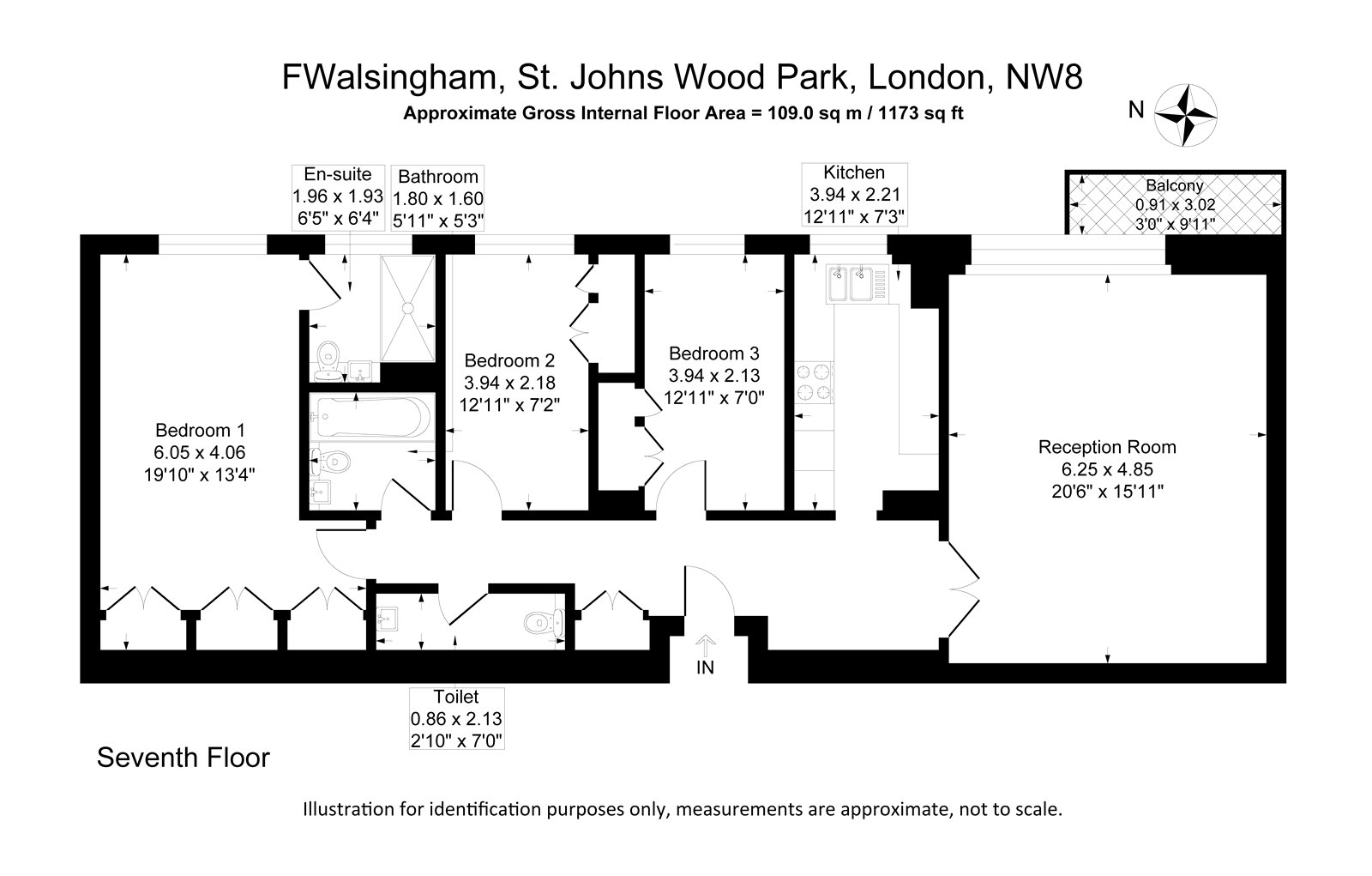St. Johns Wood Park, London floorplan