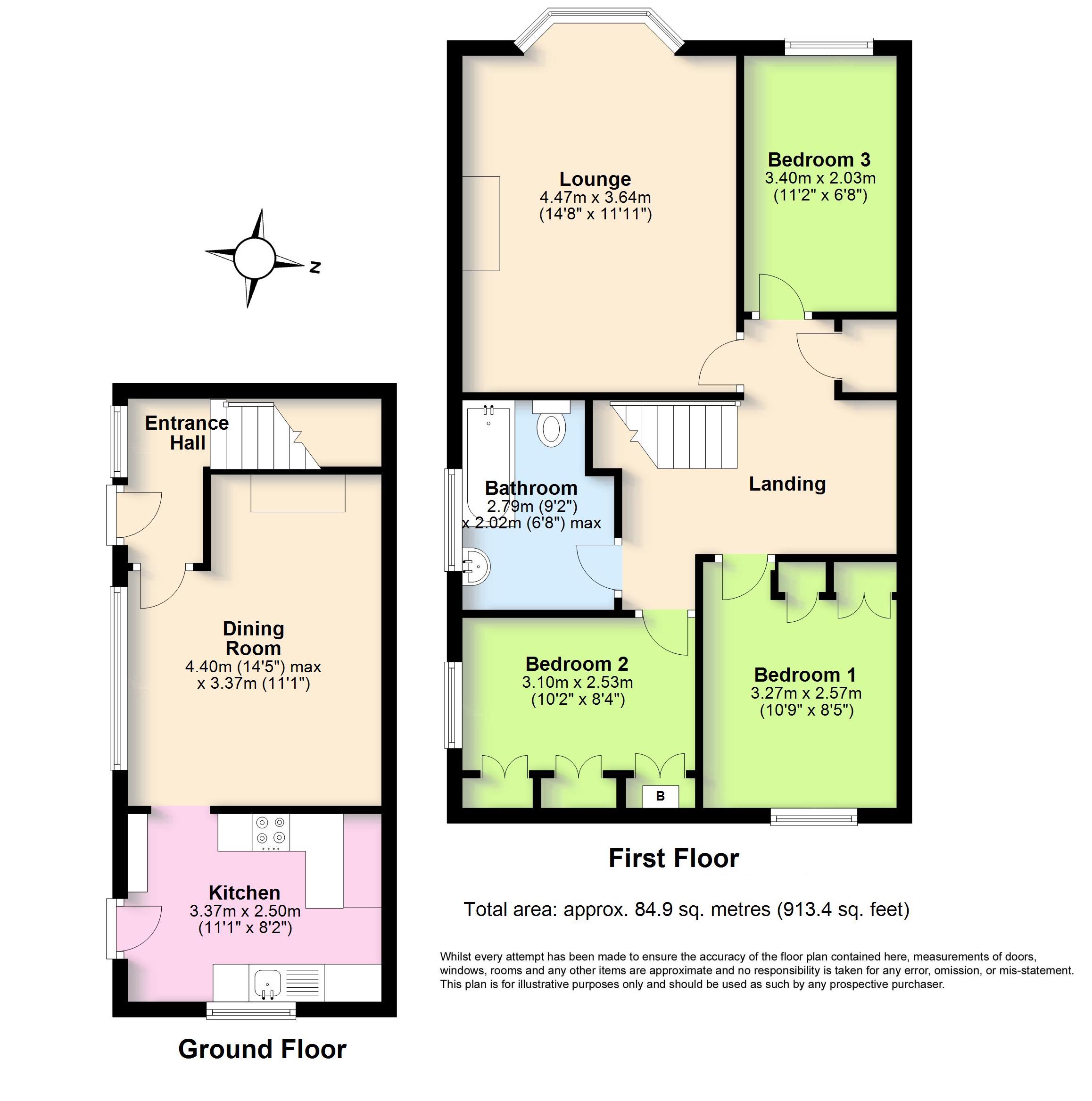98, Ferring Street floorplan