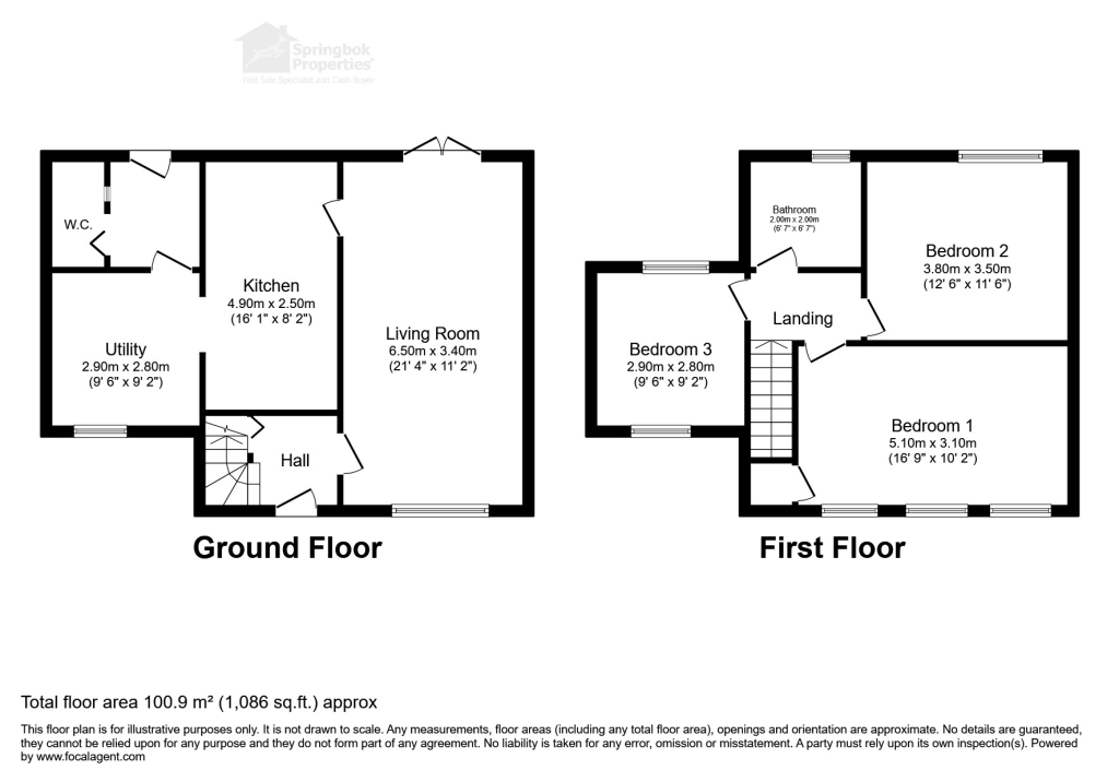 30, Walford Davies Drive, Newport floorplan