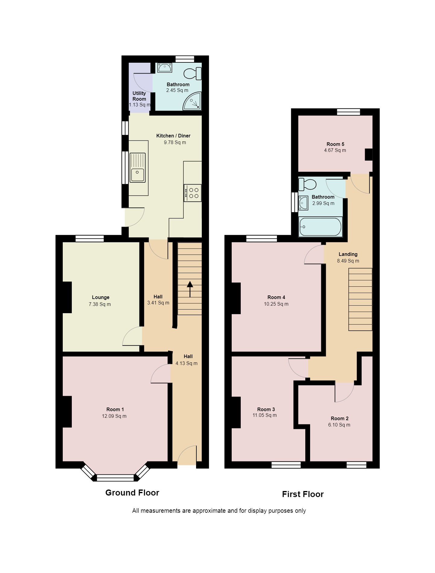 109, Earle Street, Crewe floorplan