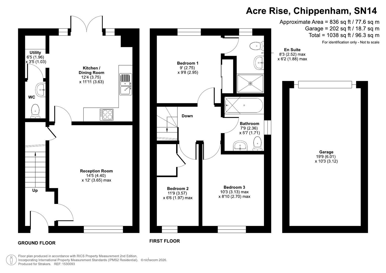 24, Acre Rise, Chippenham floorplan