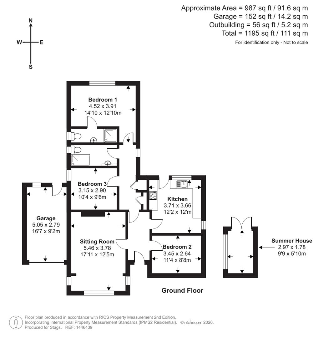 2, Homefield Court, Truro floorplan