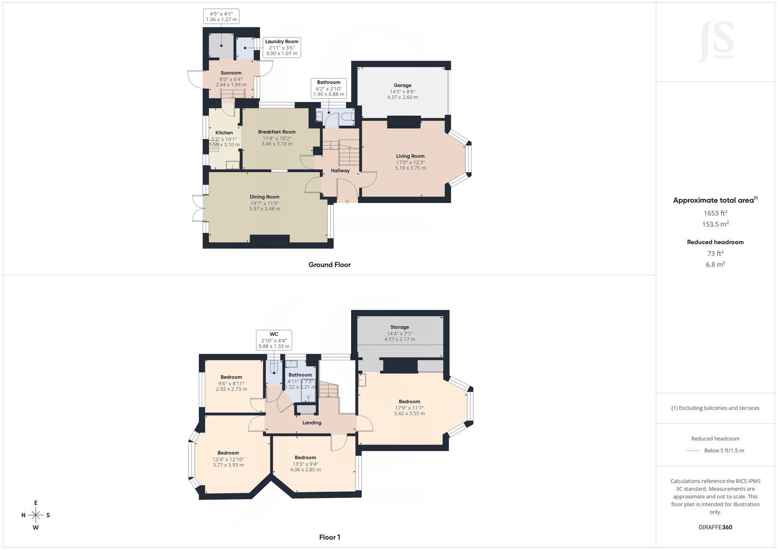 4, Heene Way, Worthing floorplan