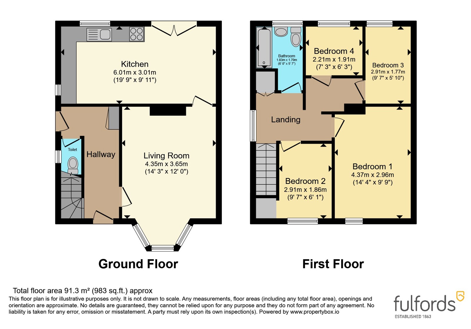 Croydon Gardens, Plymouth floorplan
