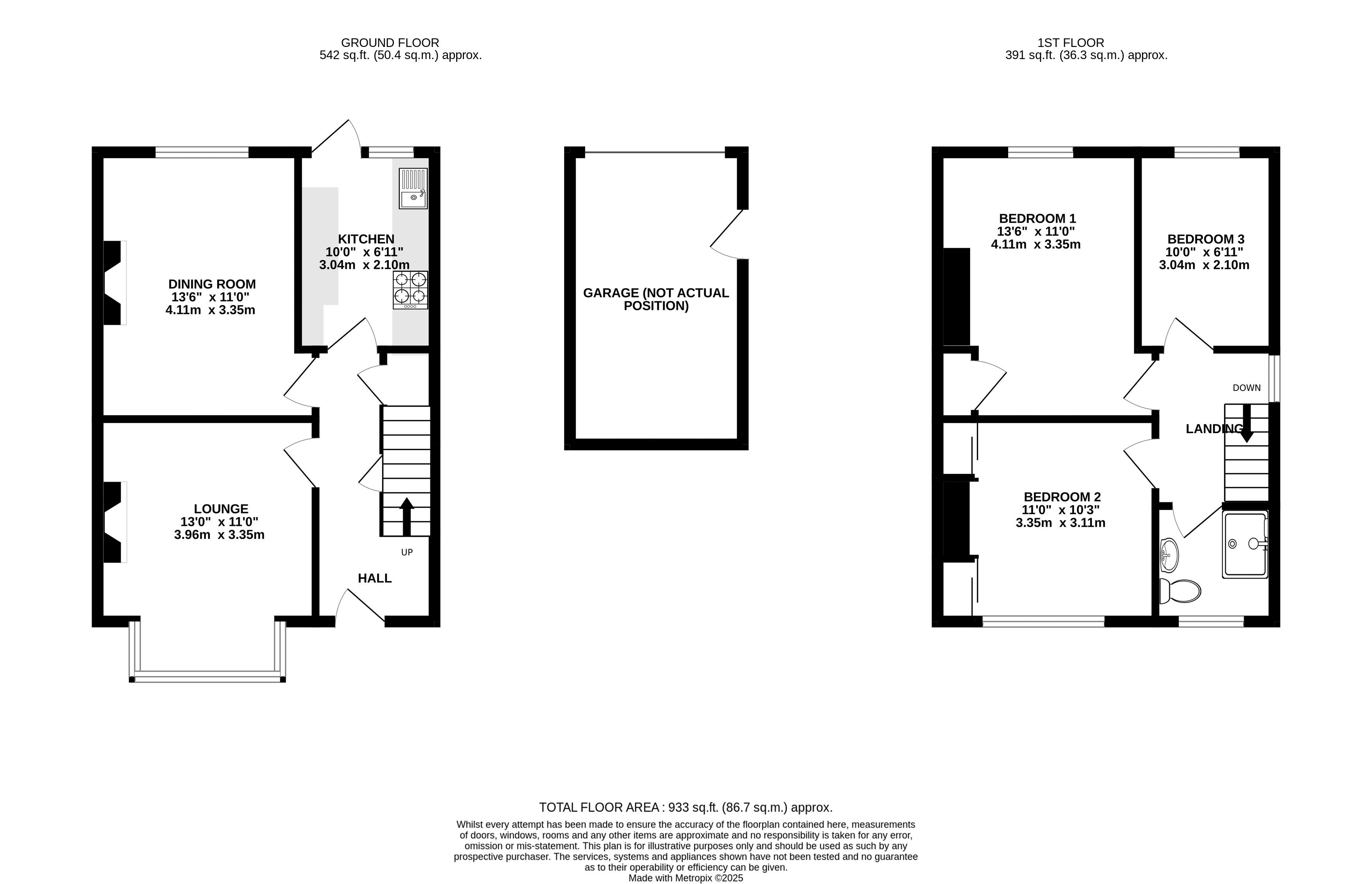 42, Green Lane, Chichester floorplan
