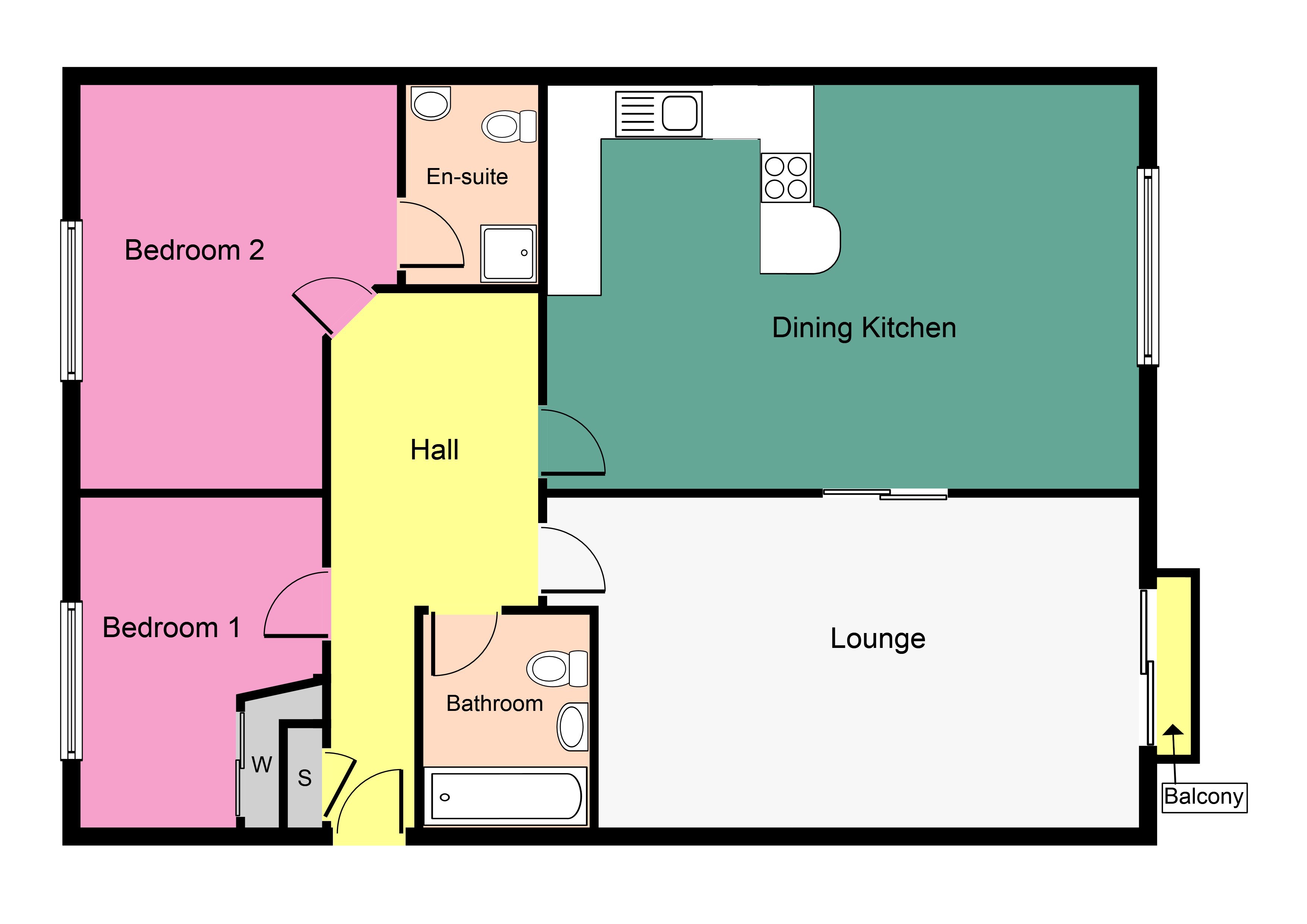 2 Bedrooms Flat for sale in Harbour Place, Dalgety Bay, Dalgety Bay KY11