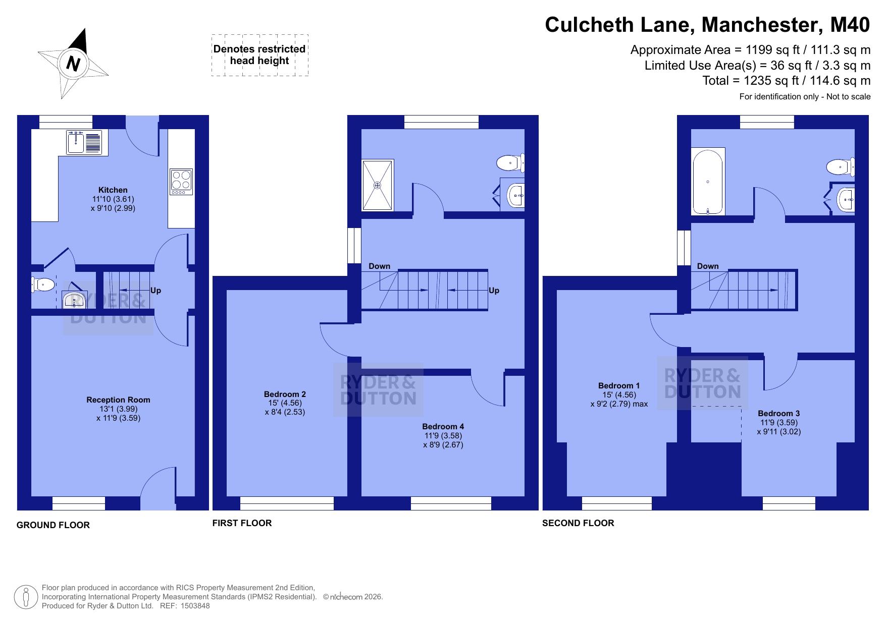 26, Culcheth Lane, Manchester floorplan