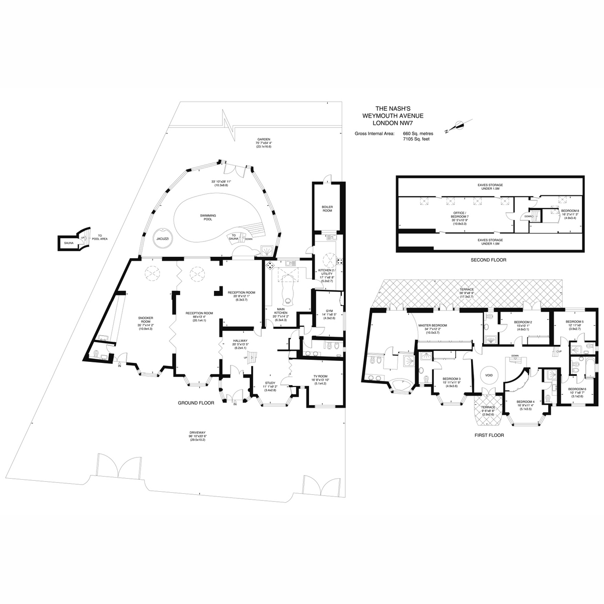 2, Weymouth Avenue, Mill Hill floorplan