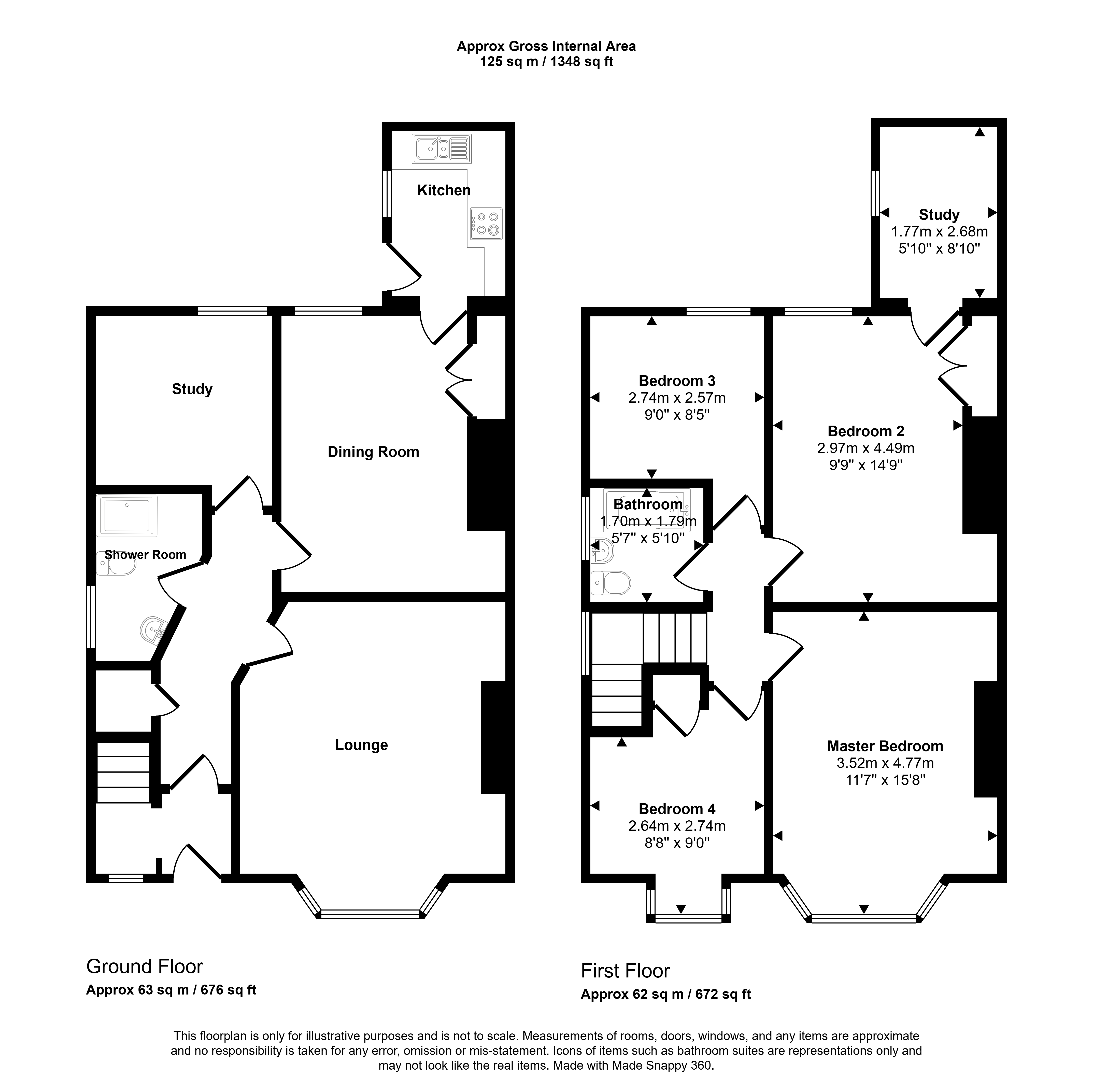 41, Brancepeth Avenue, Newcastle upon Tyne floorplan